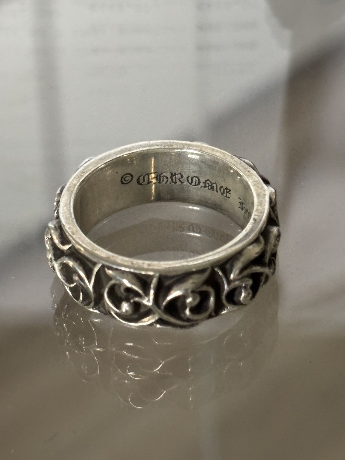 Chrome Hearts ST BARTS ETERNITY VINE RING Size ONE SIZE - 12 Thumbnail