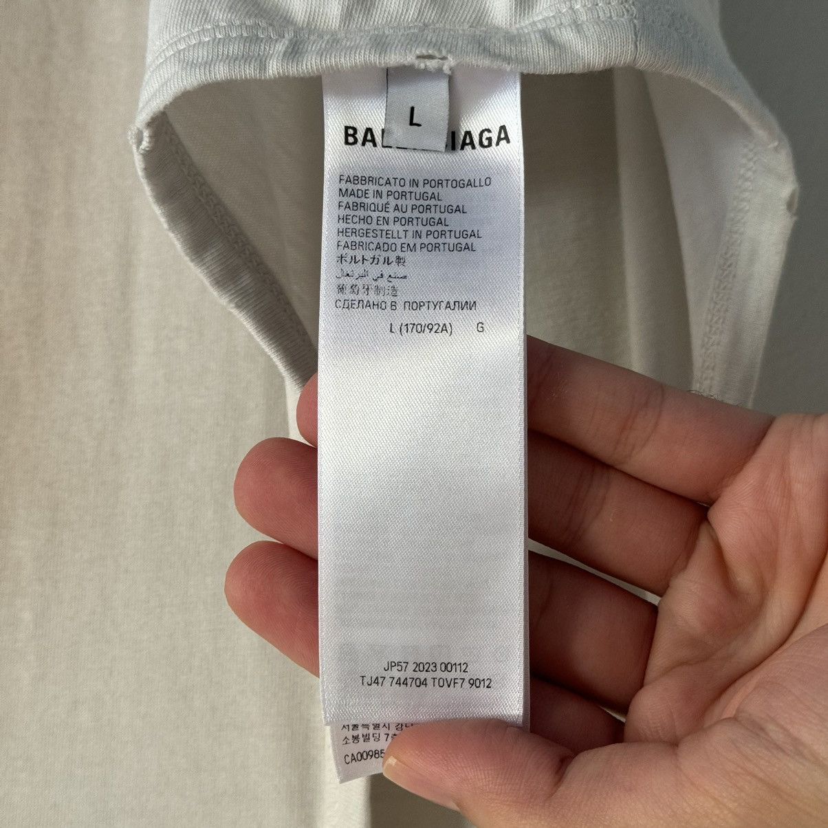 Balenciaga DIRTY TANK TOP Size US L / EU 52-54 / 3 - 4 Thumbnail
