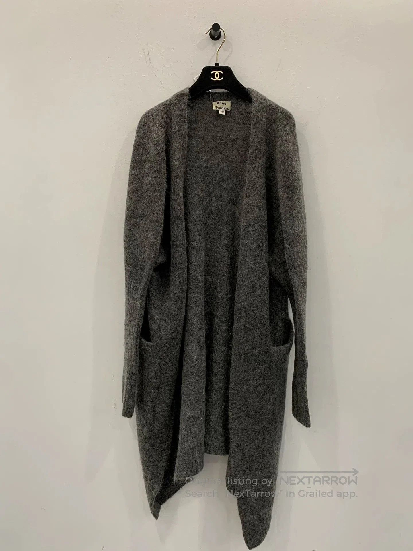 Acne Studios Acne Studios Raya Long Knit Cardigan. Size US XS / EU 42 / 0 - 1 Thumbnail
