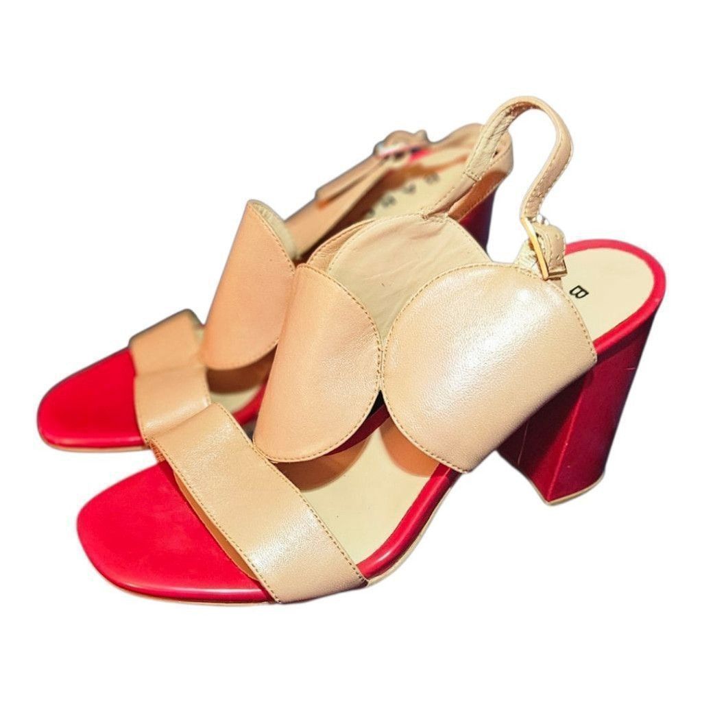 Baracuta BARCA Heels Size Unknown Red and Beige Size US 5 / IT 35 - 3 Thumbnail