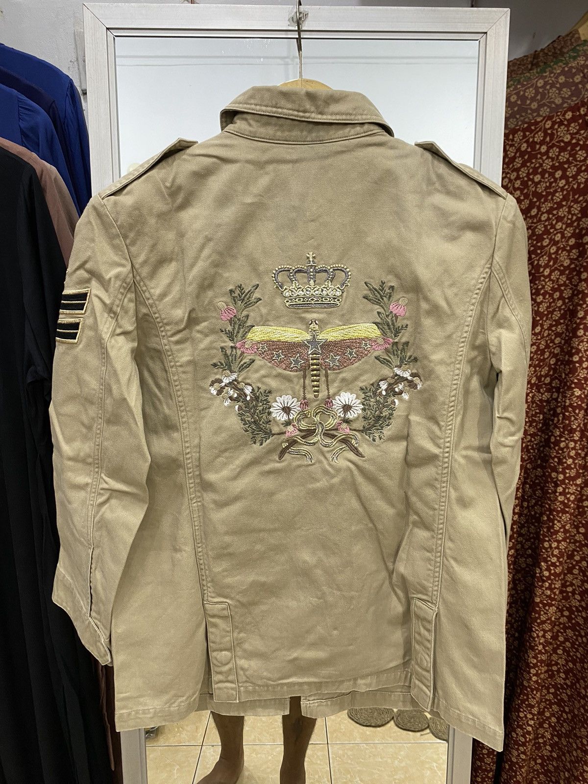 RED Valentino × Valentino RED Valentino military Jacket Size XS / US 0-2 / IT 36-38 - 2 Thumbnail