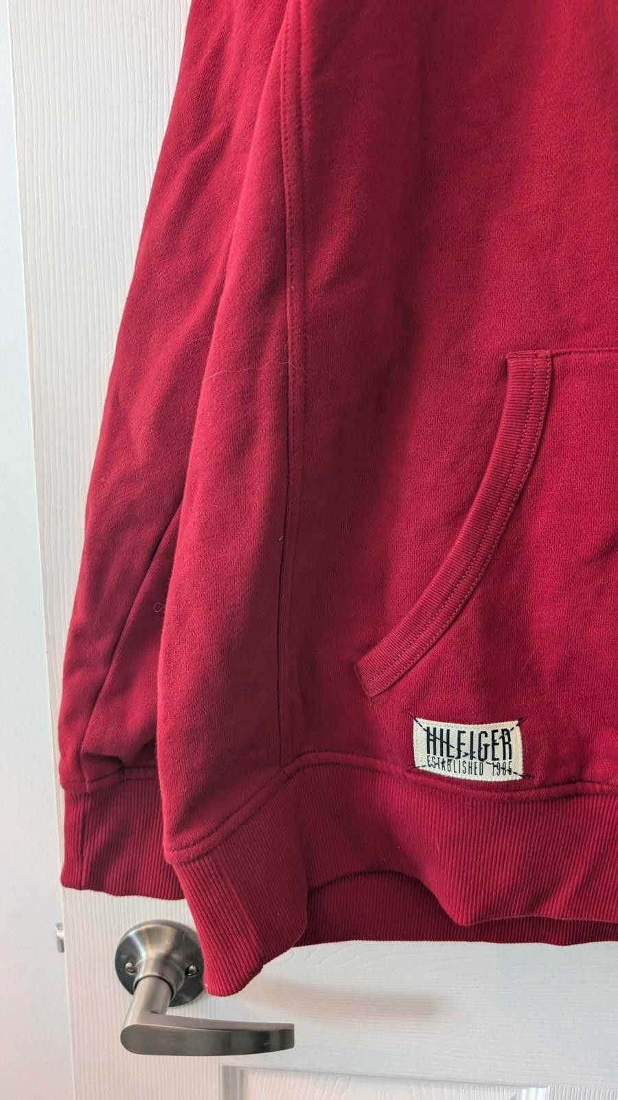 Tommy Hilfiger Tommy Hilfiger Men’s Full Zip Hoodie Red Fleece Size XXL Size US XXL / EU 58 / 5 - 4 Thumbnail