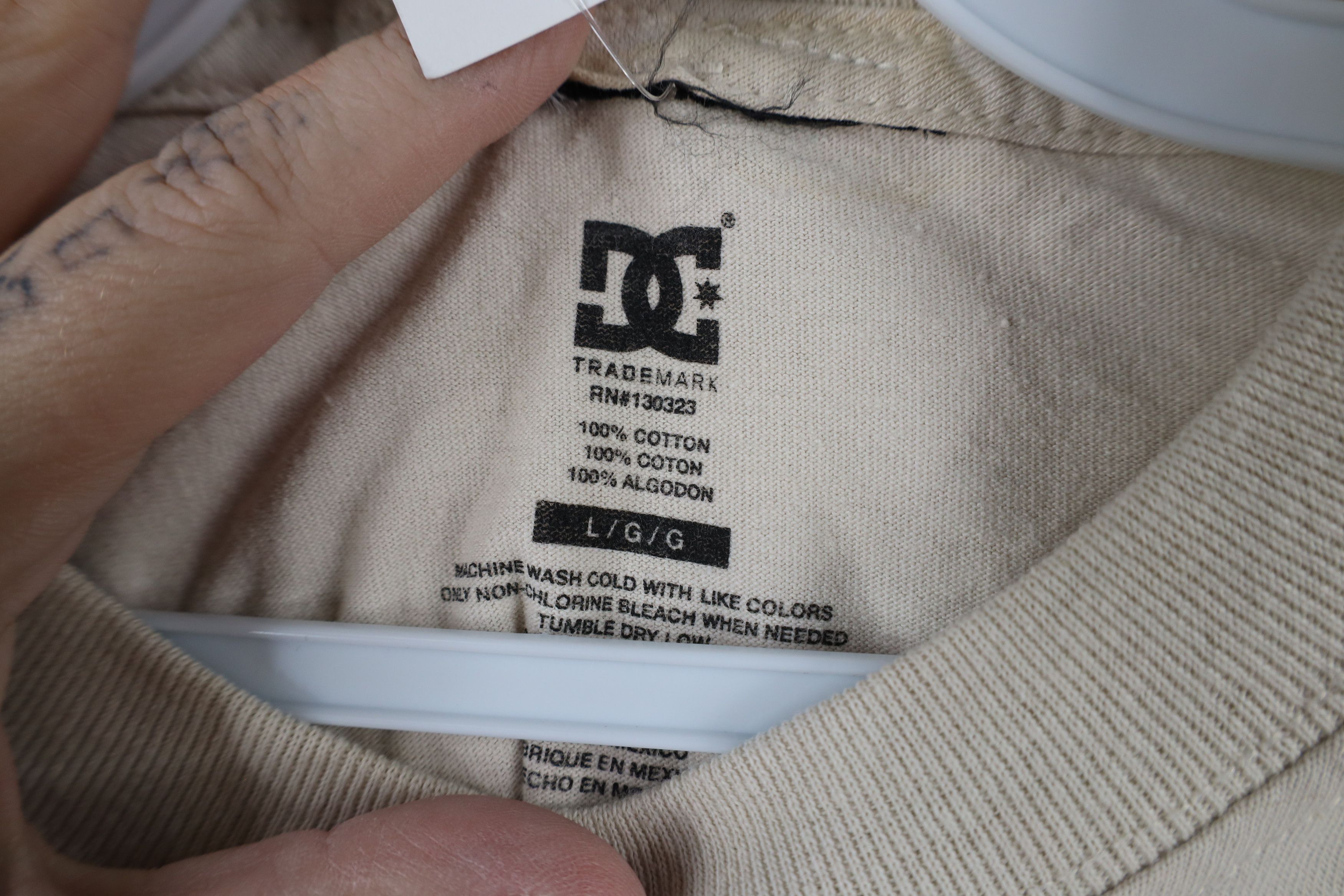 Vintage Deadstock Vintage DC Shoes Trippy Skateboarding T-Shirt Size US L / EU 52-54 / 3 - 9 Thumbnail