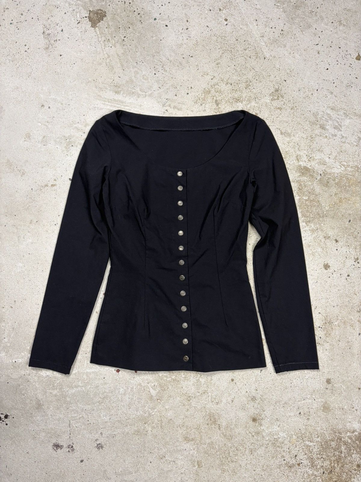 Dolce & Gabbana Vintage Early 90s Dolce & Gabbana Light Black Blazer Jacket Size S / US 4 / IT 40 - 1 Thumbnail