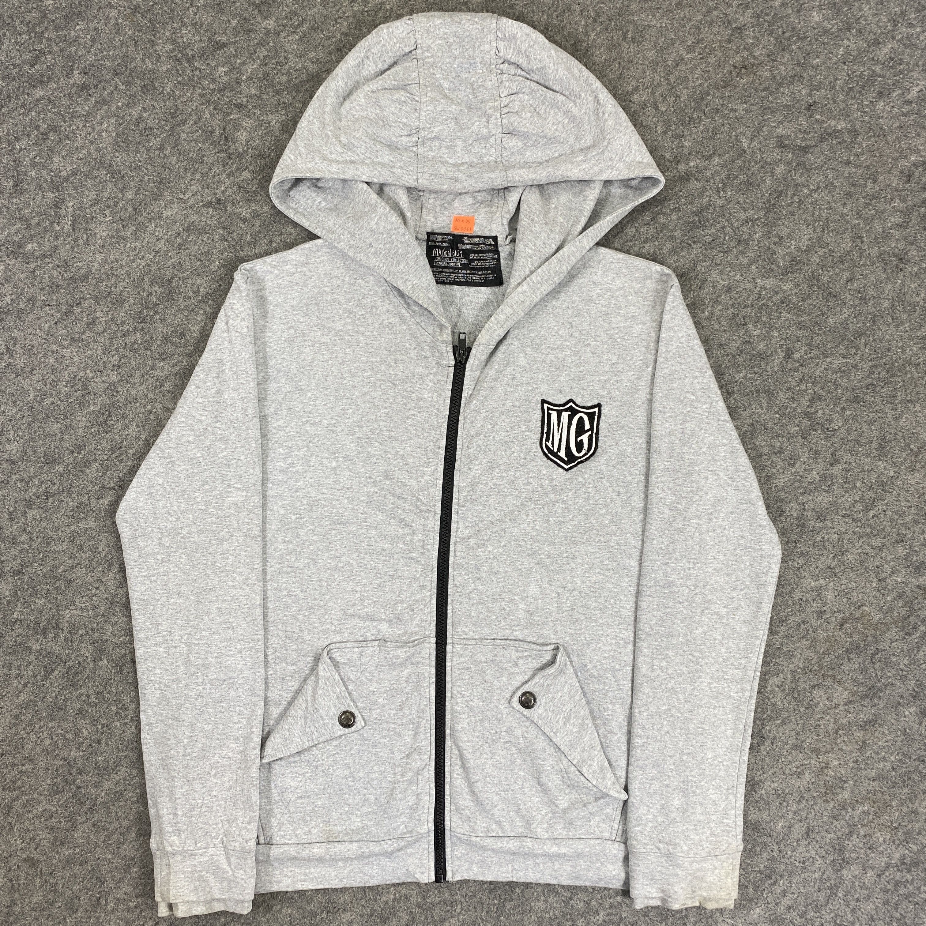 Japanese Brand Vintage Maison Gilfy Zipper Hoodie -SW061 Size US S / EU 44-46 / 1 - 2 Thumbnail