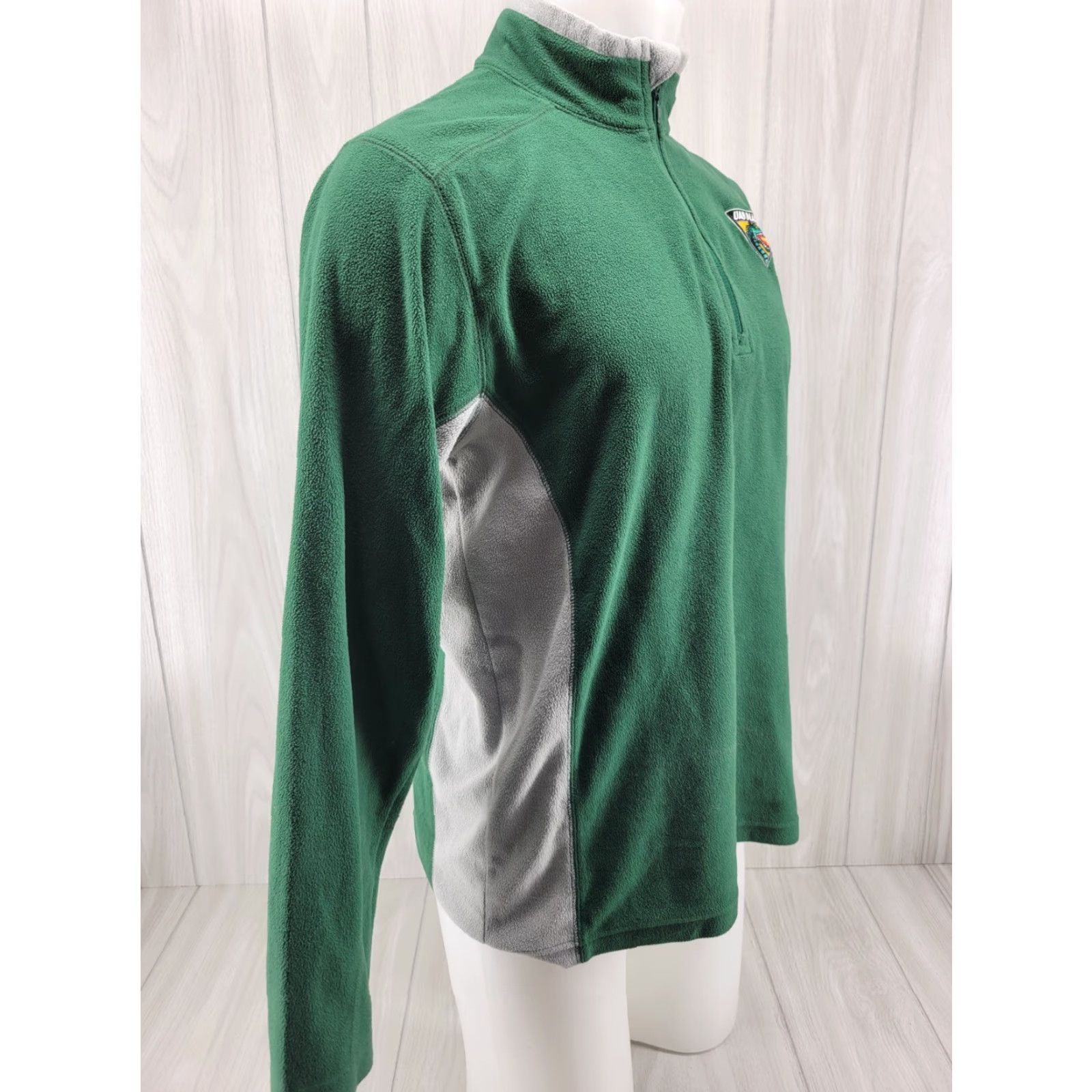 Vintage Columbia UAB Blazers 1/4 Zip Long Sleeve Men’s Size Medium Green Solid Pullover Windbreaker Size US M / EU 48-50 / 2 - 5 Thumbnail