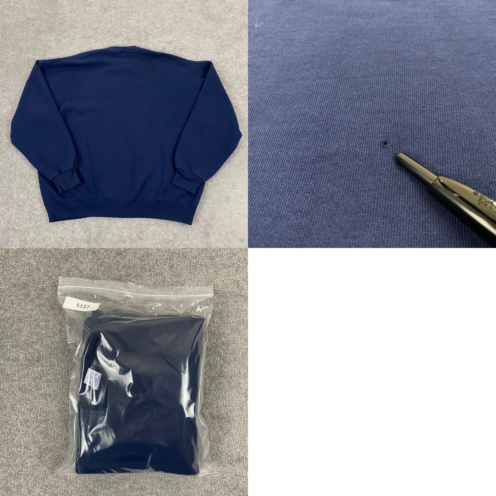 Vintage VINTAGE Russell Sweatshirt Mens XL Blue Athletics Pullover Crewneck USA 90s VTG - Russell Athletic, Classic, 90s, USA, Hoodie? Size US XL / EU 56 / 4 - 8 Thumbnail