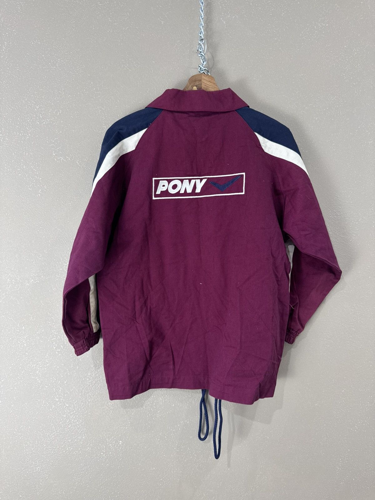 Vintage Vintage West Ham Pony soccer jacket rare big logo Size US S / EU 44-46 / 1 - 2 Thumbnail