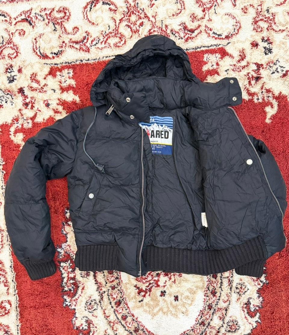 Dsquared2 Dsquared2 Womens Bomber Jacket Y2k Down Blue 40 M Size S / US 4 / IT 40 - 7 Thumbnail