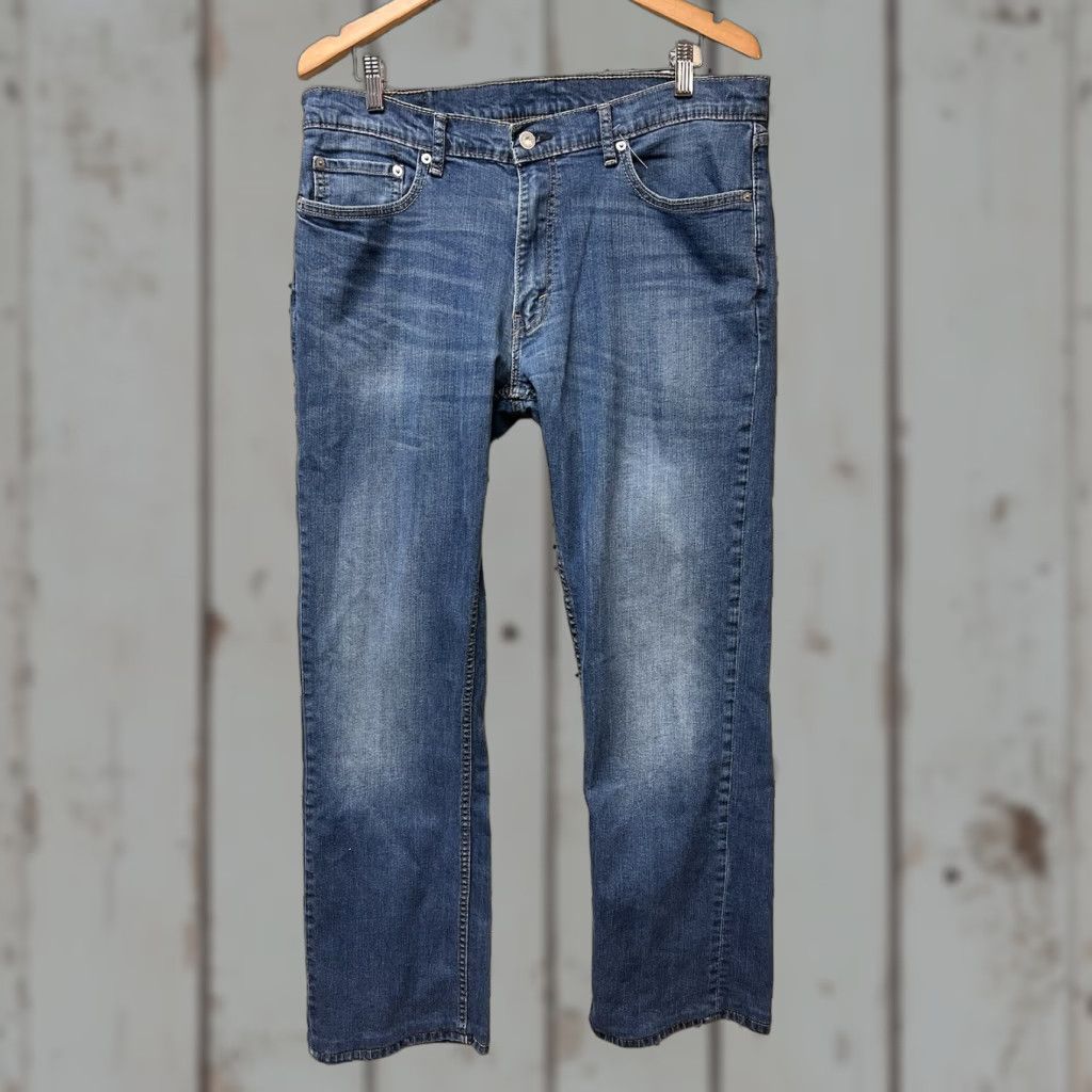 Levi's Levi's 559 Jeans Mens 35x30 Blue Denim Straight Relaxed Regular Fit 559 Model Vintage No Size US 35 - 1 Thumbnail