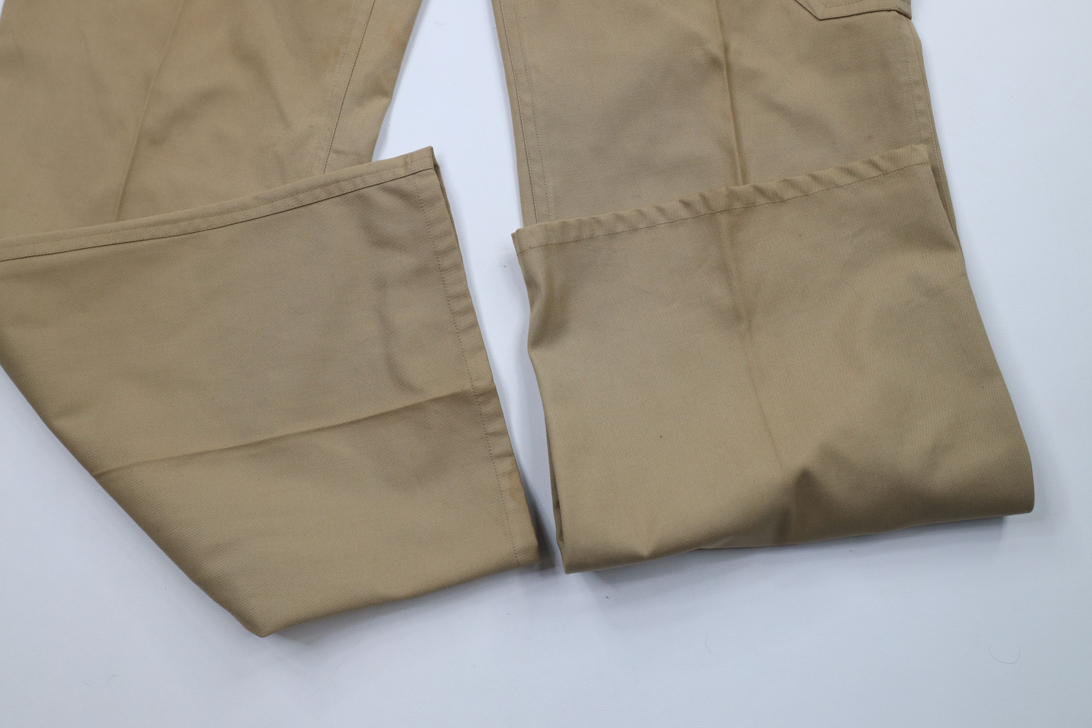 Vintage Vintage 70s Streetwear Wide Leg Bell Bottoms Pants Beige Size US 34 / EU 50 - 9 Thumbnail