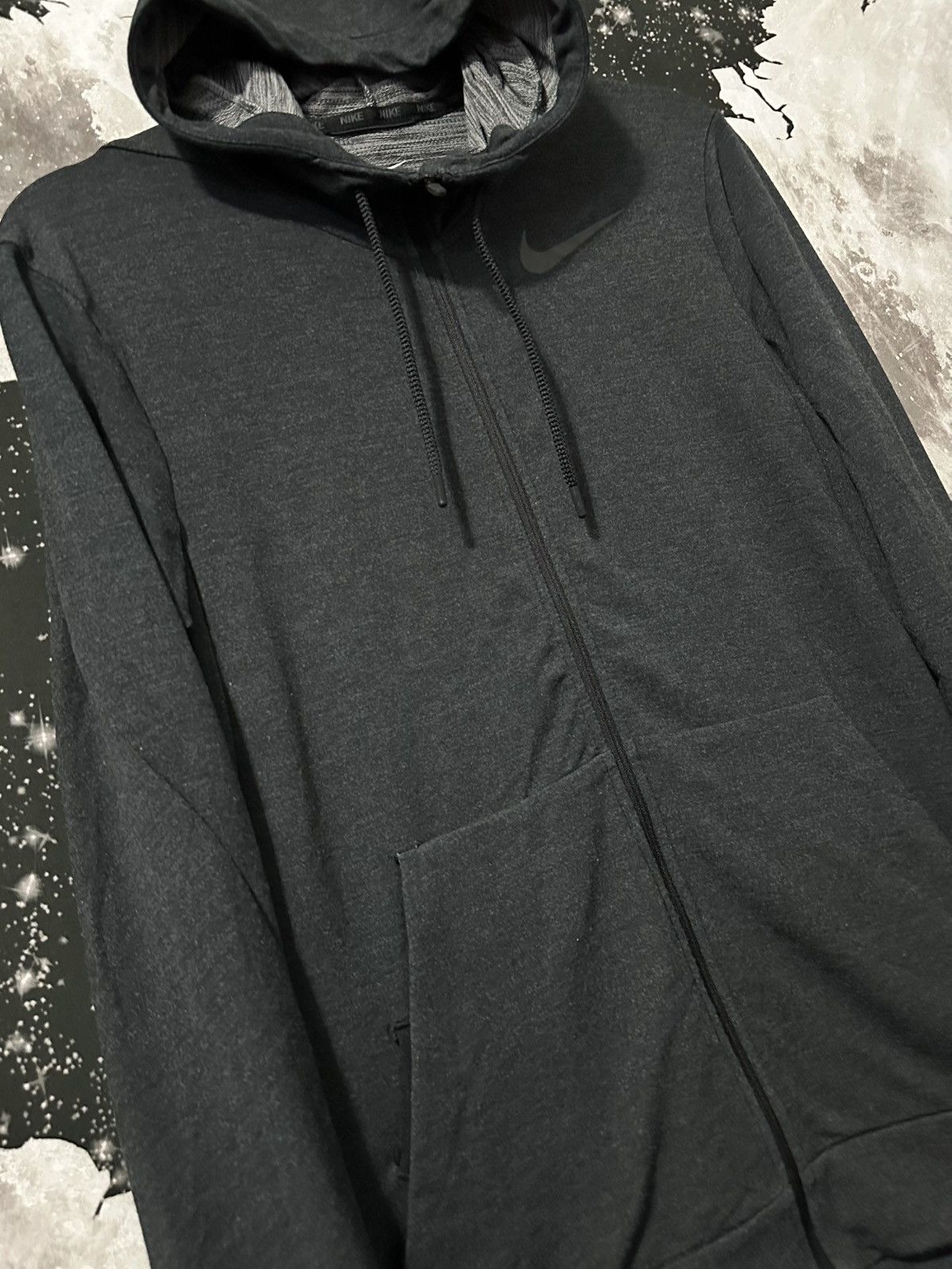 Nike Nike Dri-Fit Womens Zip-Up Hoodie Size XS / US 0-2 / IT 36-38 - 2 Thumbnail
