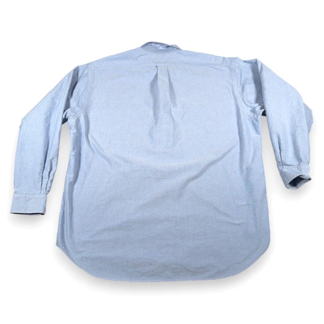 Ralph Lauren VINTAGE Ralph Lauren Golf Shirt XL Adult Blue Oxford Tilden Crest 90s Shirt Mens Size US XL / EU 56 / 4 - 3 Thumbnail