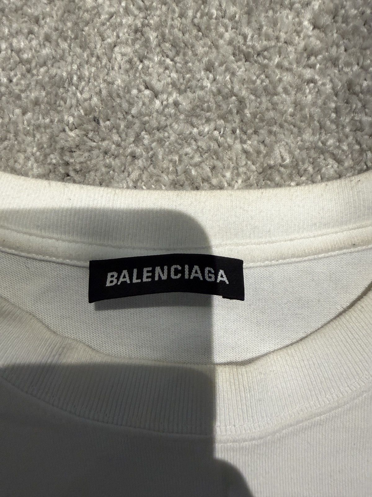 Balenciaga Balenciaga - logo tshirt Size US L / EU 52-54 / 3 - 3 Thumbnail