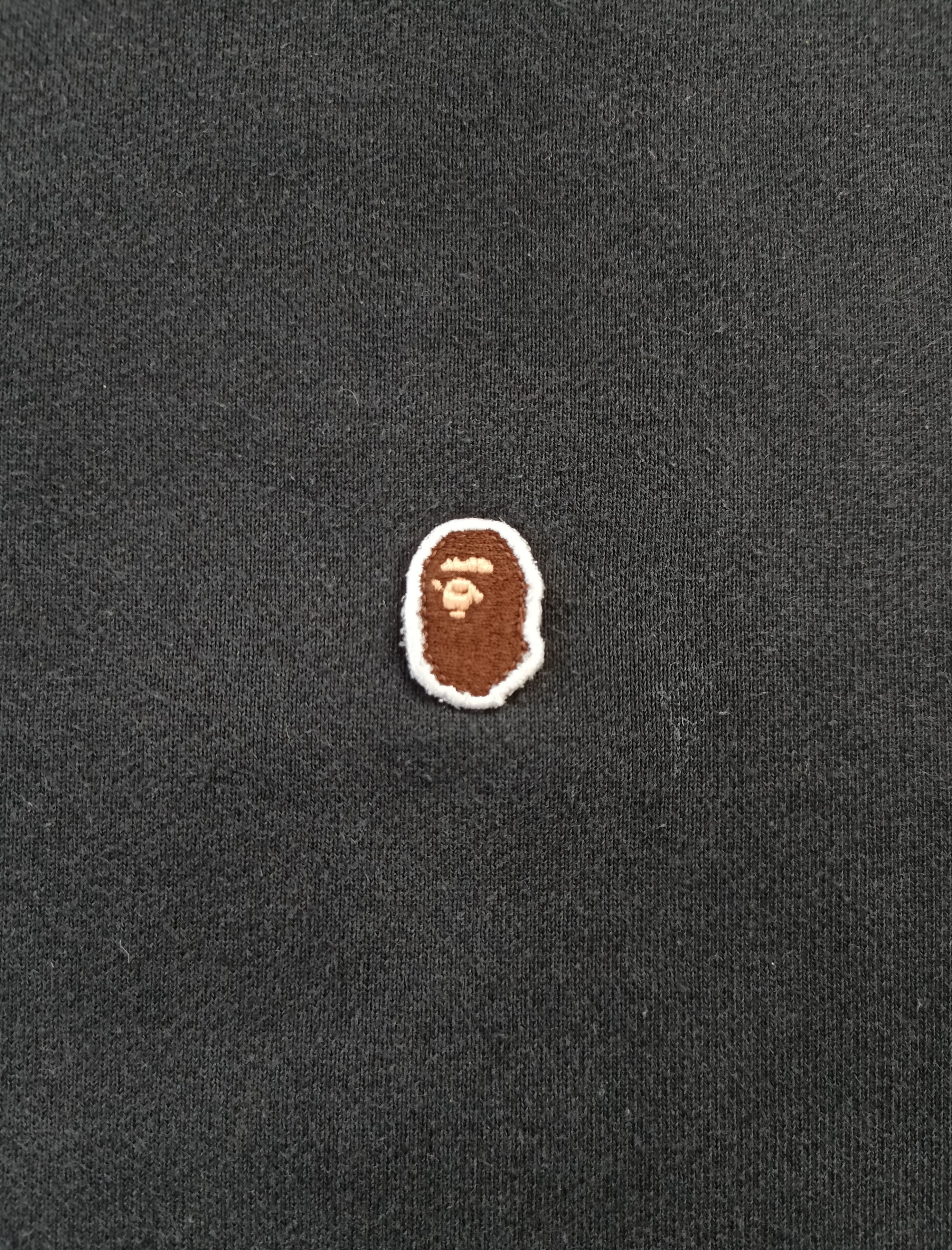 Bape A BATHING APE HEAD ONE POINT CREWNECK Size US S / EU 44-46 / 1 - 3 Thumbnail
