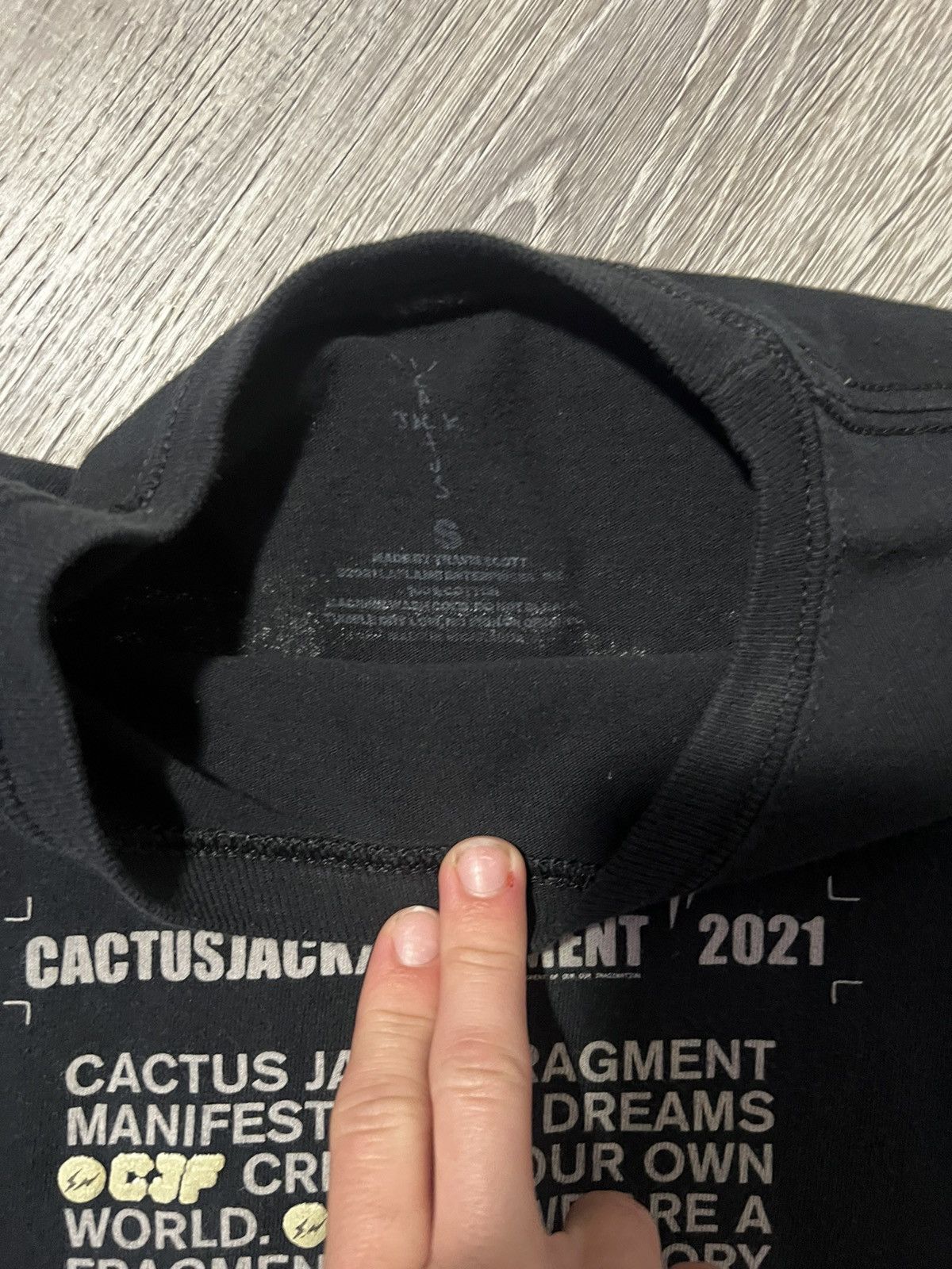 Fragment Design × Travis Scott Cactus jack x fragment Travis scott long sleeve sz s Size US S / EU 44-46 / 1 - 4 Thumbnail