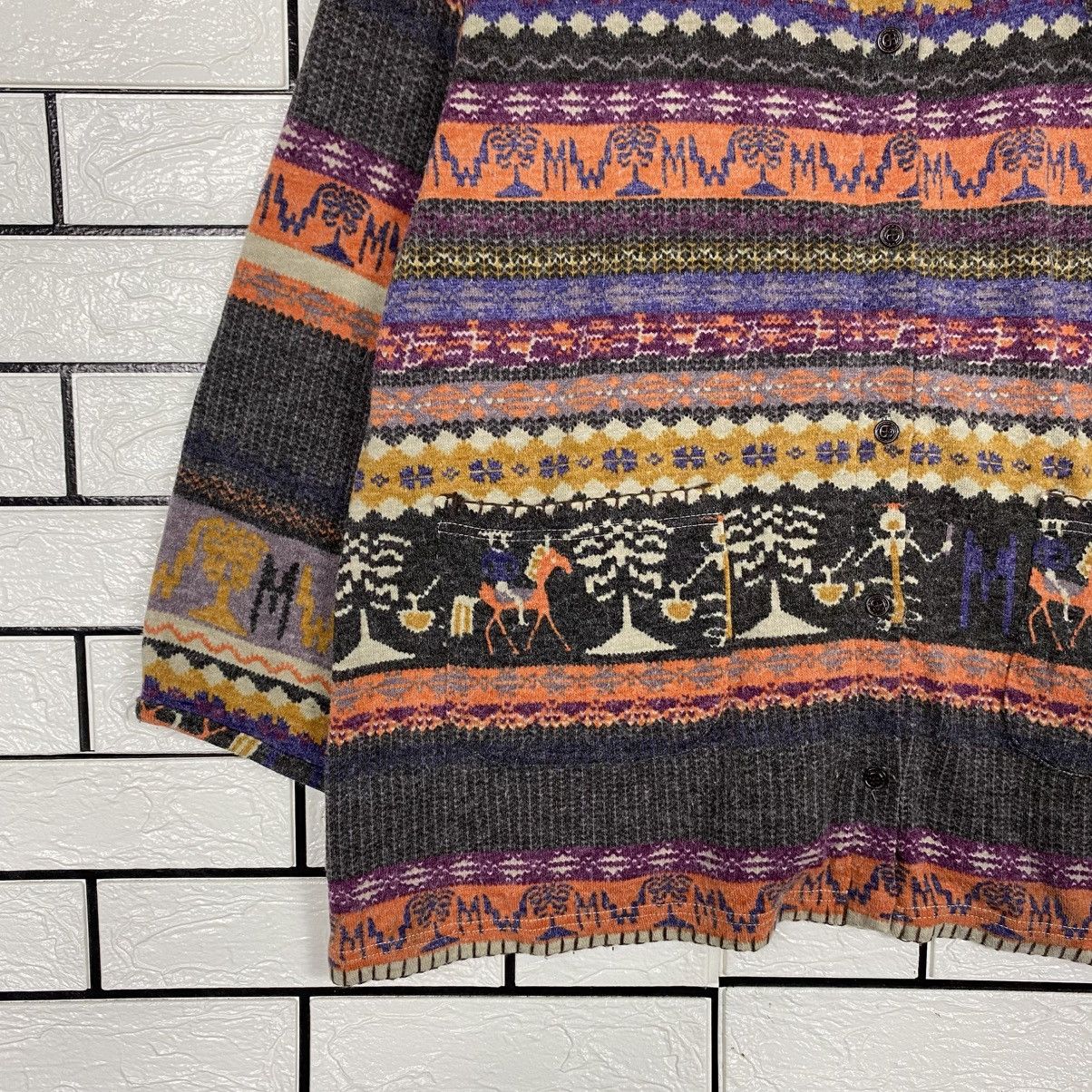 Hysteric Glamour 📌Cardigan Jacket Design Navajo Native Drug Store Japan Size US M / EU 48-50 / 2 - 5 Thumbnail