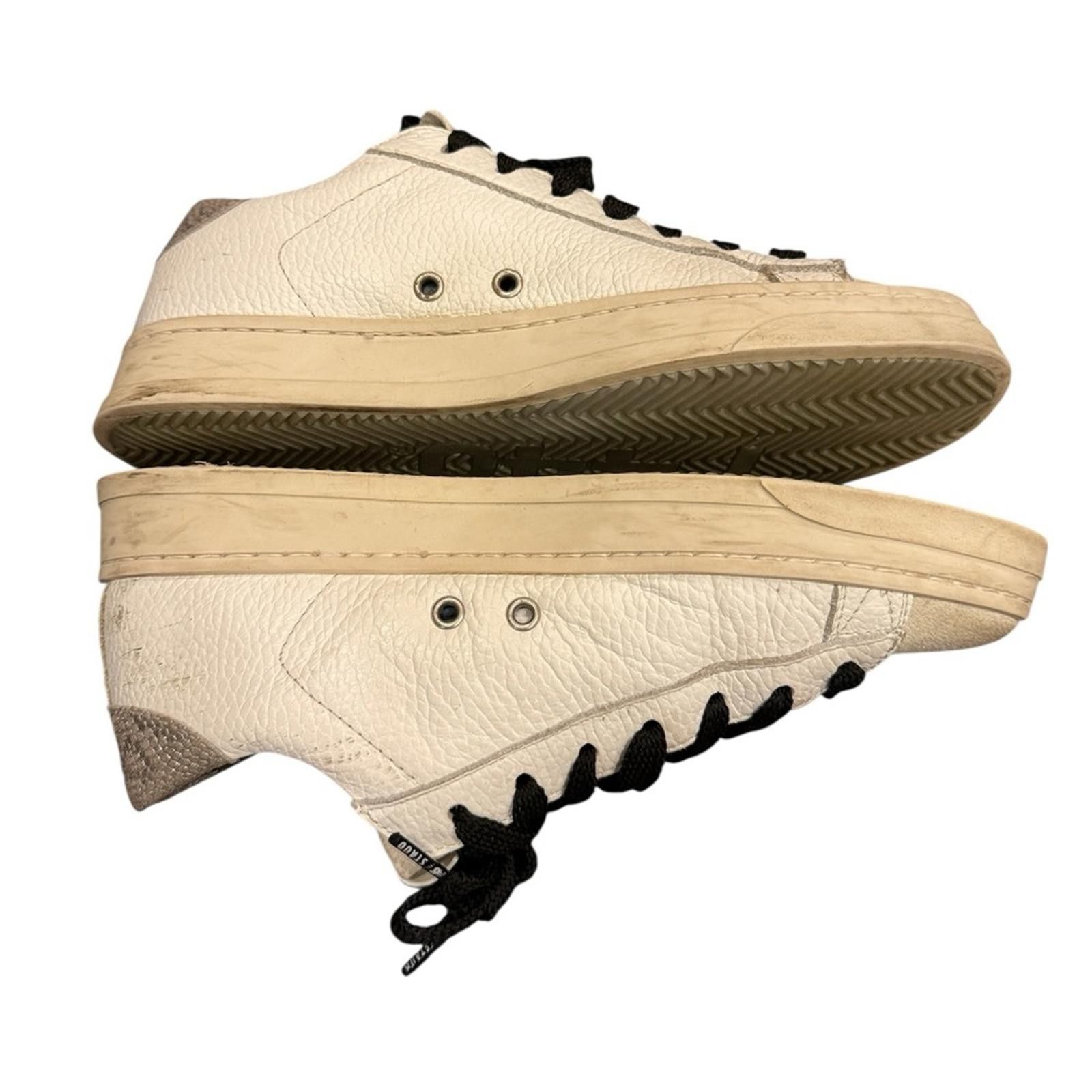 P448 P448 White Leather and Suede John Sneakers Sz 6.5 Size US 6.5 / IT 36.5 - 5 Thumbnail