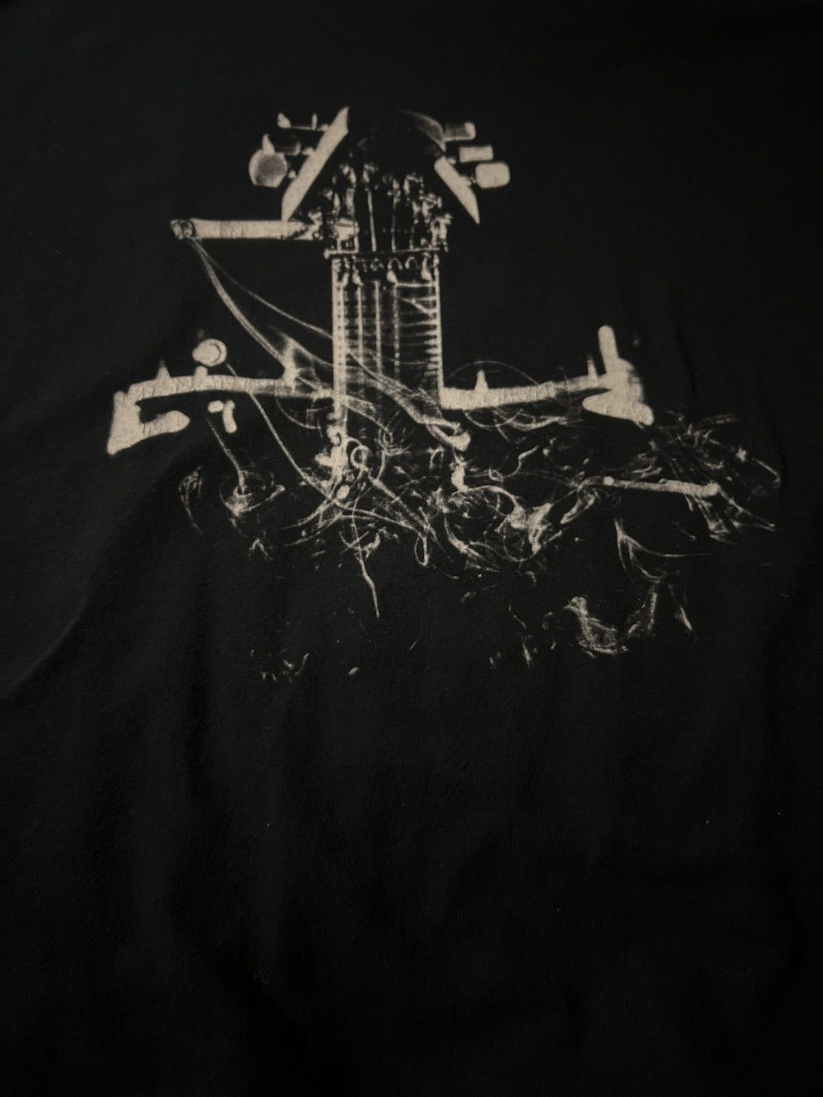 Band Tees × Vintage Vintage Van Halen Smoking Guitar Tee Size US XL / EU 56 / 4 - 5 Thumbnail