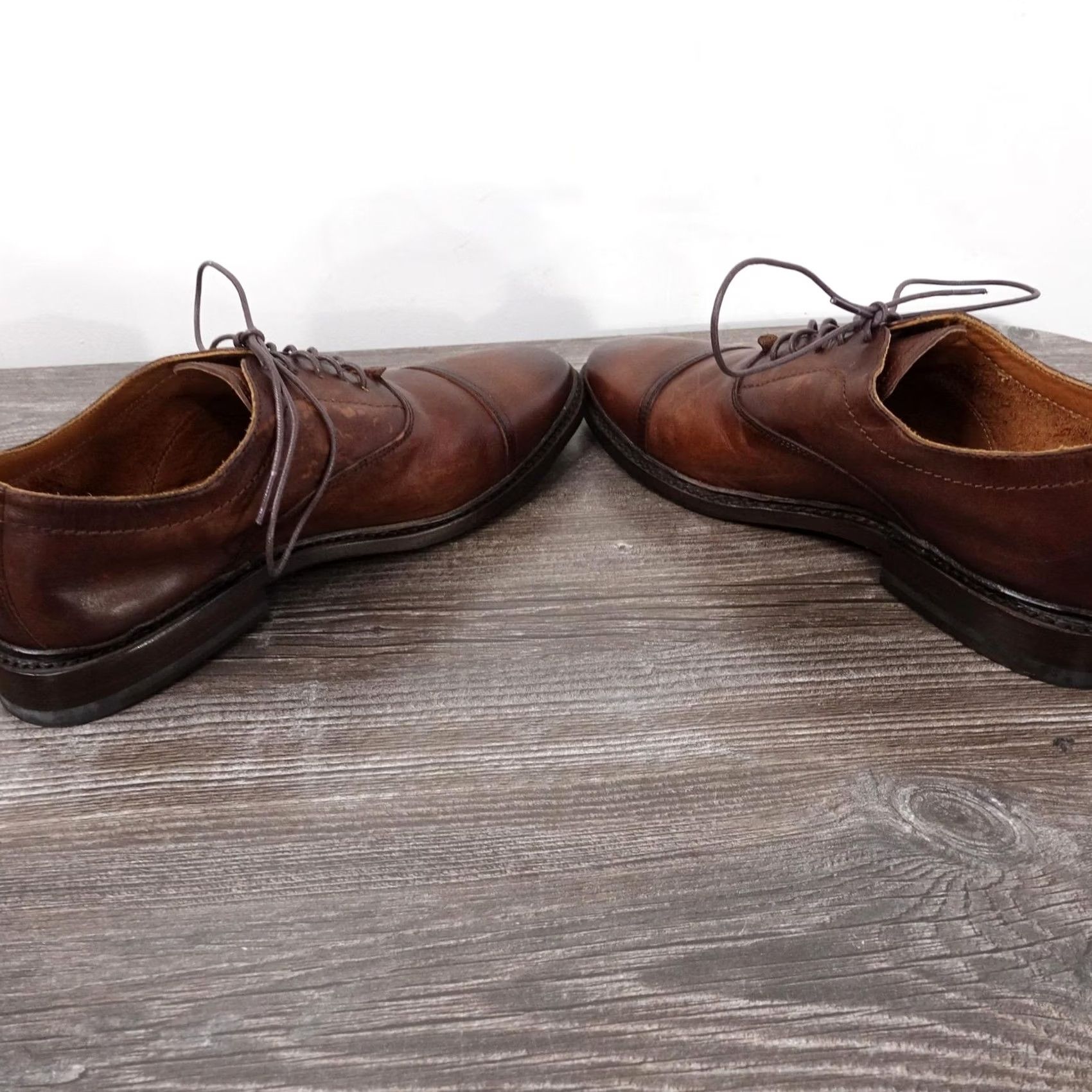 FRYE Men\'s Oxford Shoes
Brown Leather Made in Mexico. US Size 9 D Frye Oxford Brown Leather Men main image 3