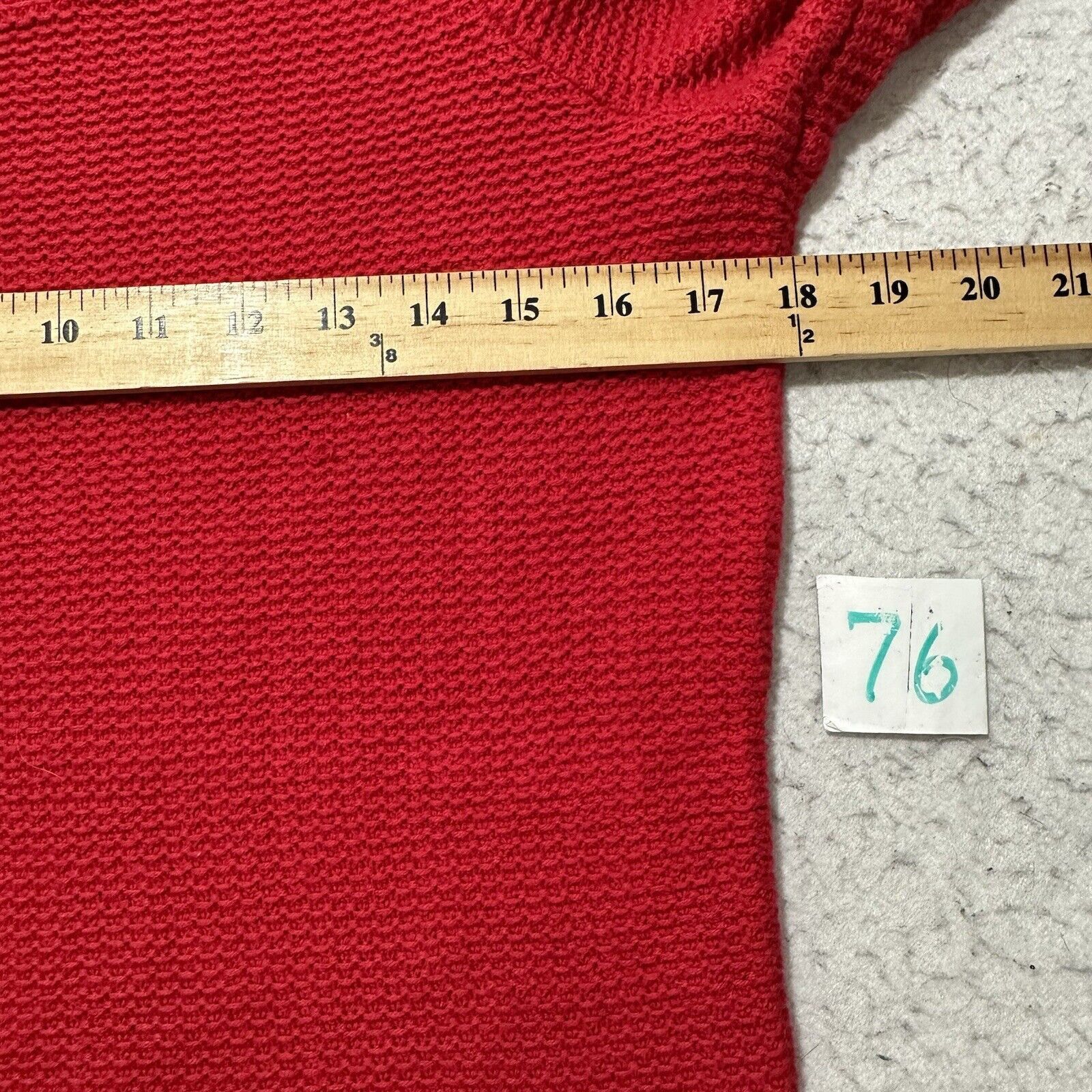 Loft LOFT XS Long Sleeve Crewneck Red Pullover Sweater Buttons Size XS / US 0-2 / IT 36-38 - 8 Thumbnail