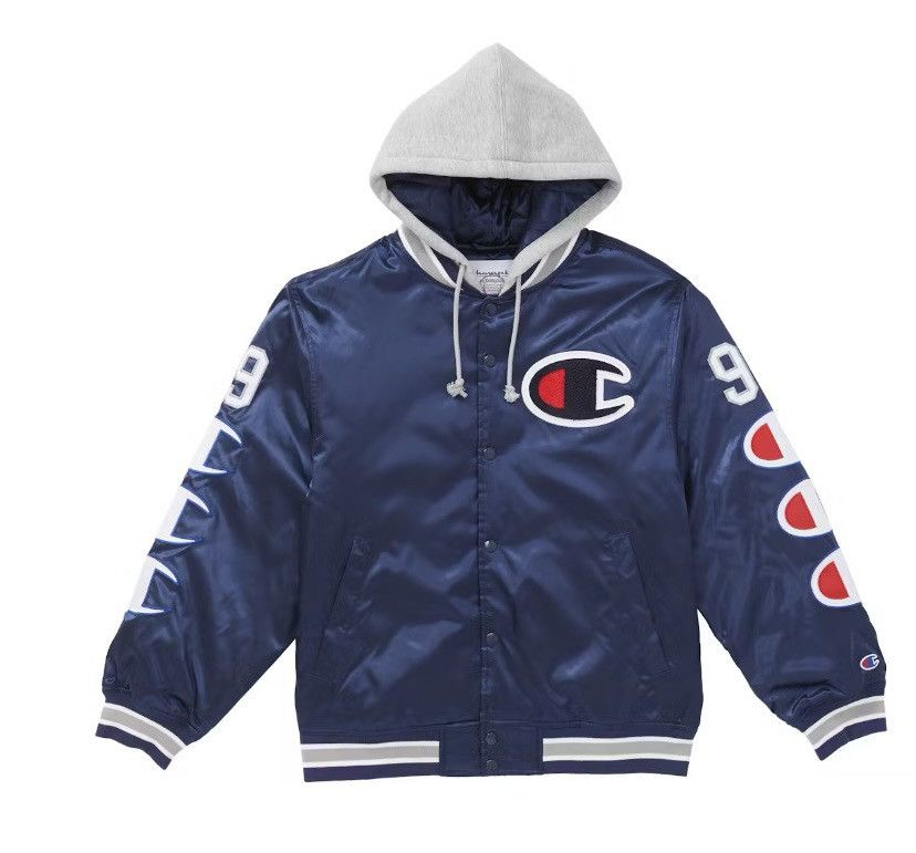 Champion × Supreme Supreme Champion Varisty Jacket Size US L / EU 52-54 / 3 - 1 Thumbnail