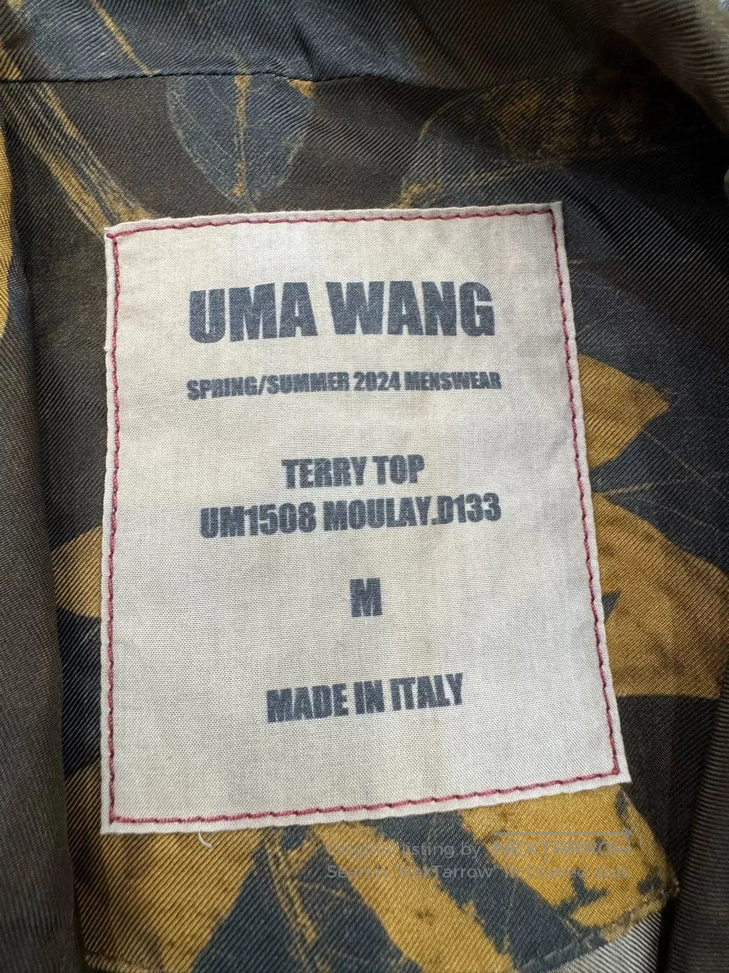 Uma Wang UMA WANG Leaf Cupro Shirt M. Size M / US 6-8 / IT 42-44 - 7 Thumbnail