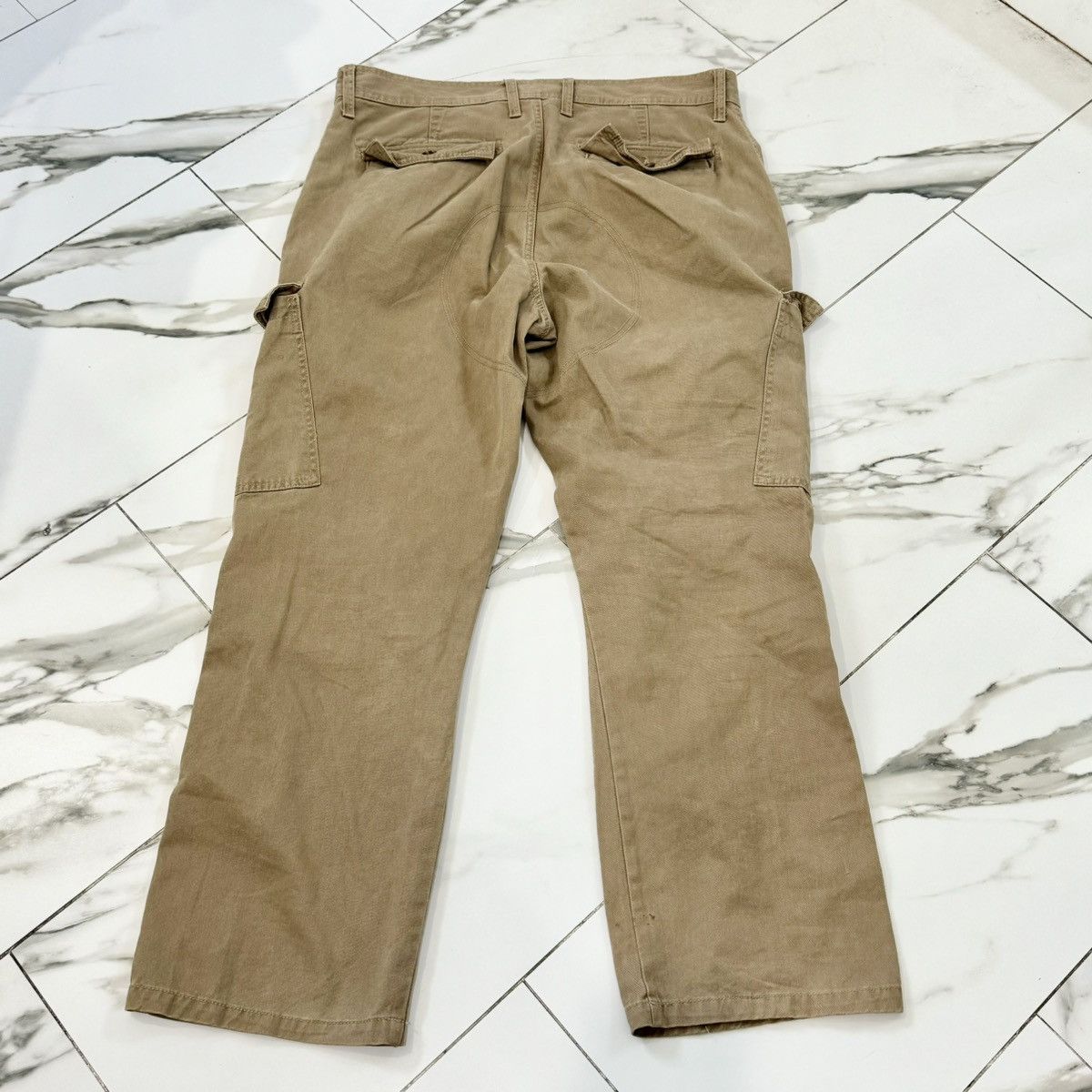 Vintage VINTAGE BAGGY CARGO OLD NAVY PANTS! Size US 36 / EU 52 - 5 Thumbnail