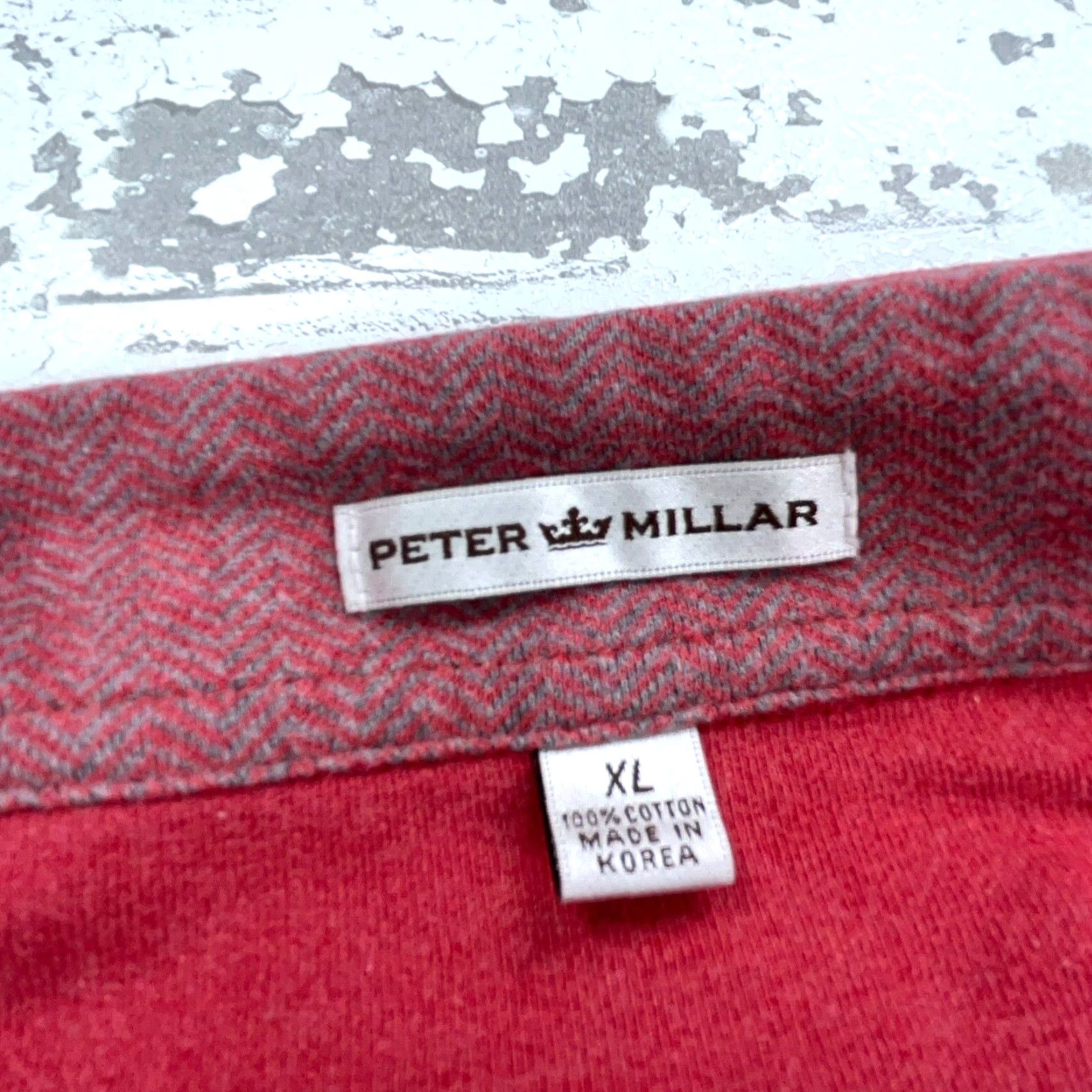 Peter Millar Peter Millar Sweater Men XL Pink Pullover Quarter Zip Golf Sweatshirt Knit soft Size US XL / EU 56 / 4 - 3 Thumbnail