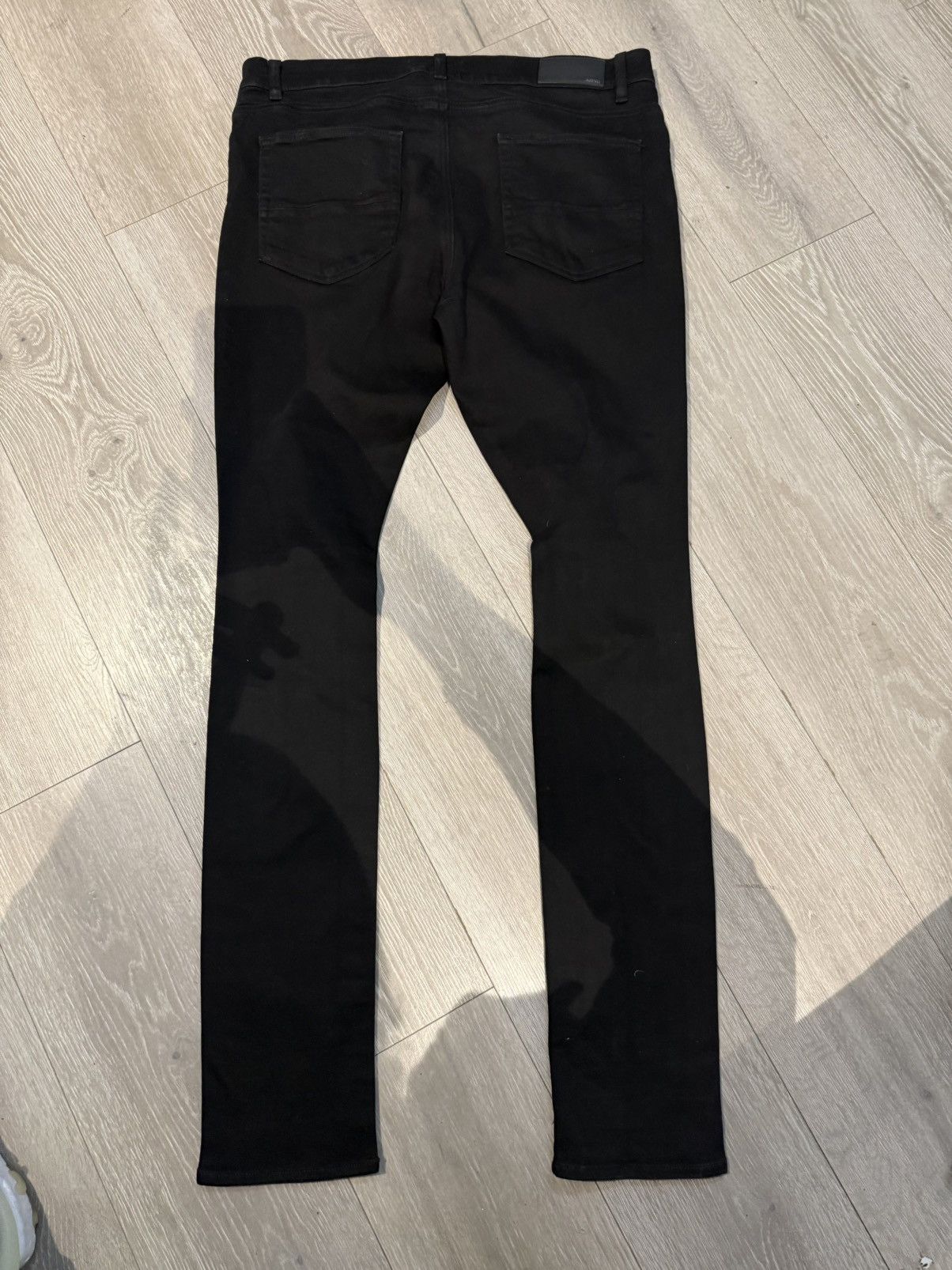 Amiri Super clean Black Amiri Plain Jane Jeans Size US 38 / EU 54 - 2 Thumbnail