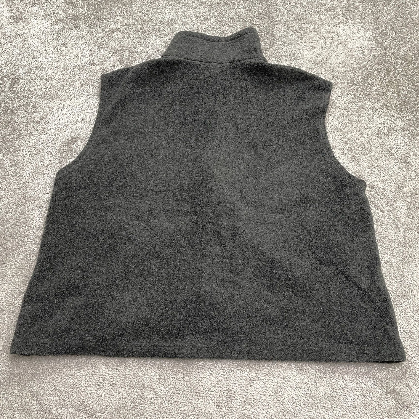 Vintage Columbia Steens Mountain Fleece Vest Mens XL Dark Gray Full Zip Outdoor Hiking Jacket/ Vest Size US XL / EU 56 / 4 - 2 Thumbnail