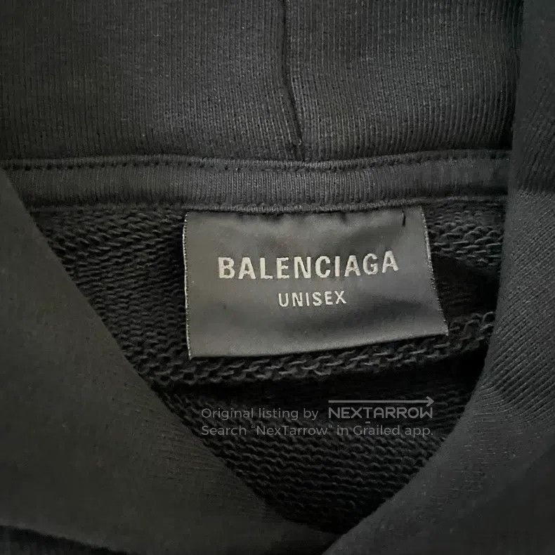 Balenciaga Balenciaga 3B Splatter Washed Hoodie Size US XS / EU 42 / 0 - 3 Thumbnail