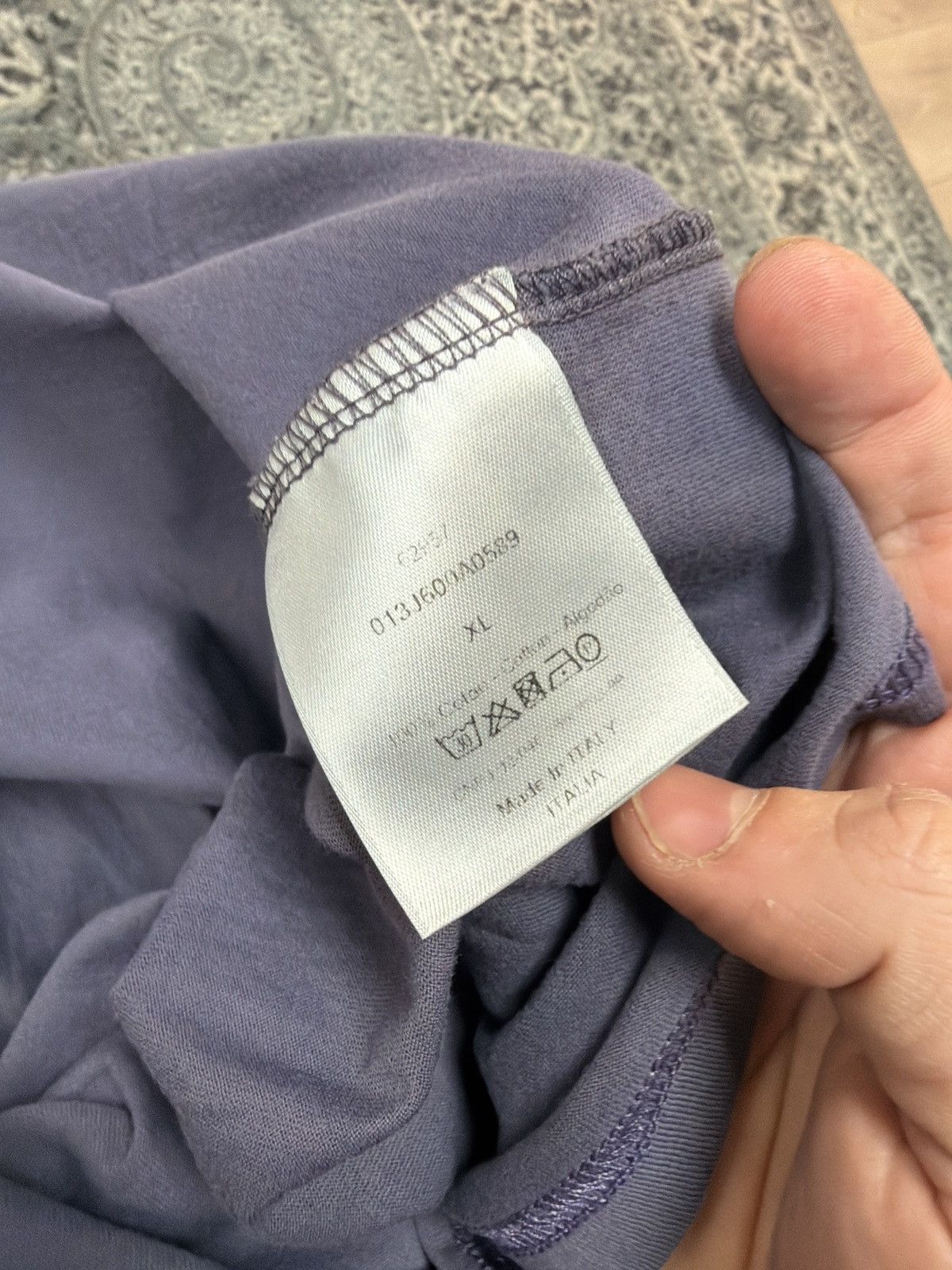 Dior Dior mini logo purple Size US XL / EU 56 / 4 - 5 Thumbnail