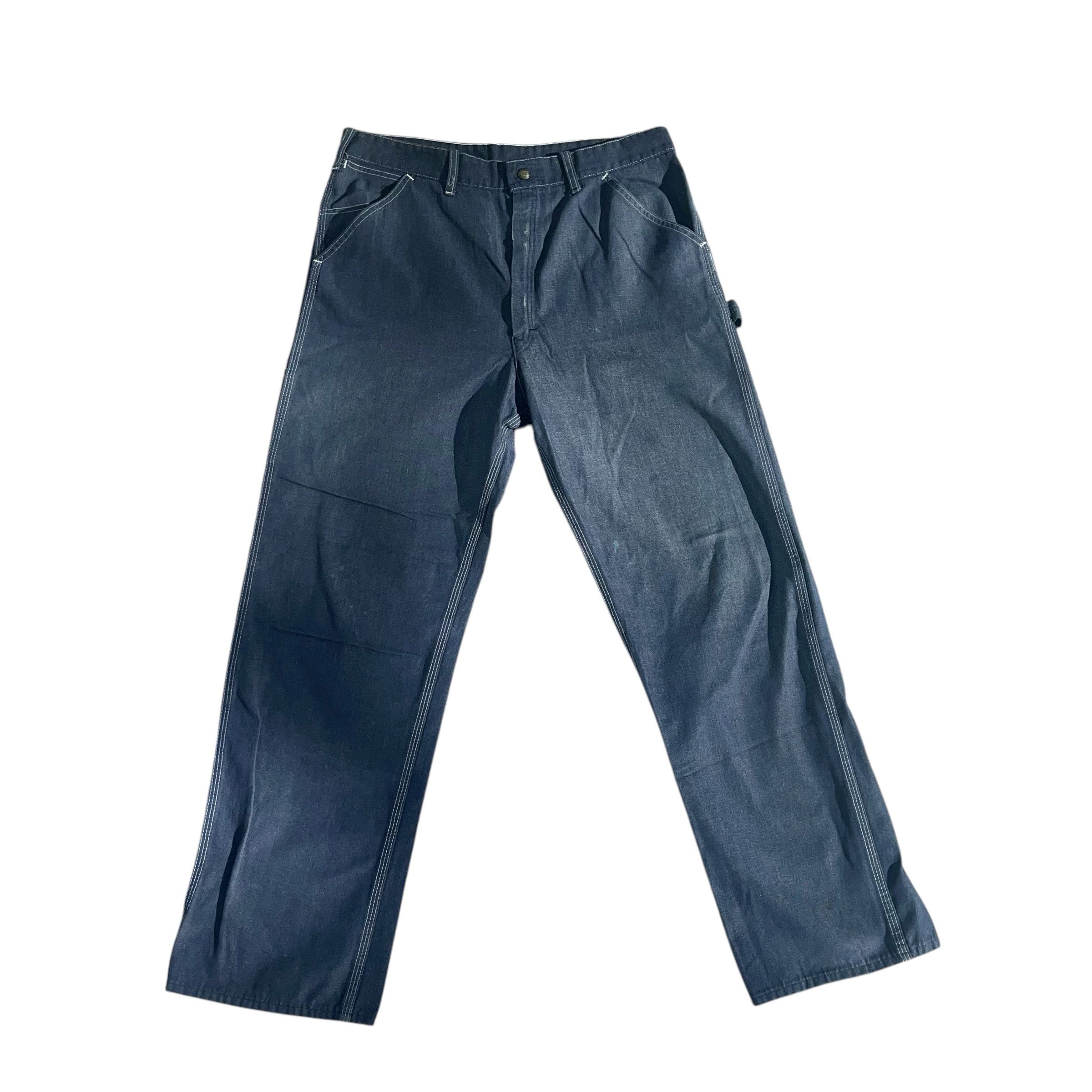 Sears × Vintage VINTAGE Sears Roebuck Carpenter Pants 36x30 Size US 36 / EU 52 - 1 Thumbnail