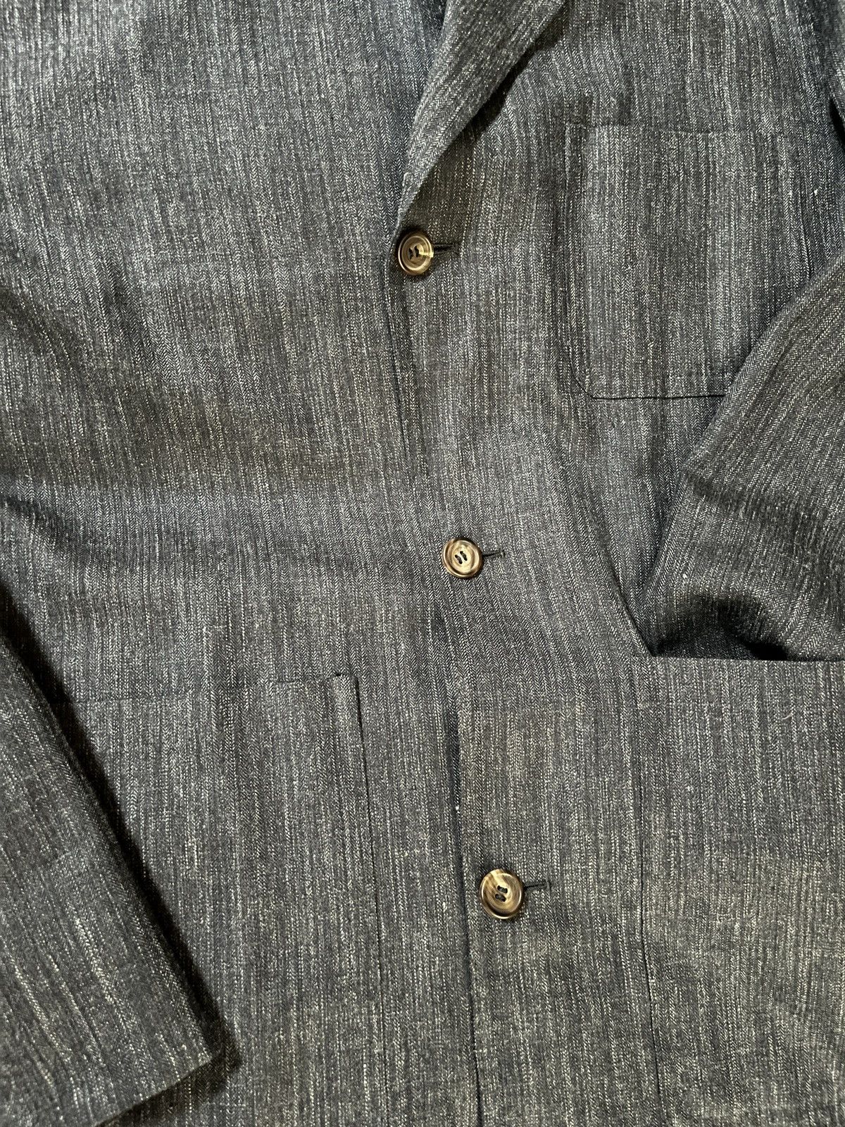 Other The Anthology Lazyman Jacket Chore Coat- 48/ Silk Wool Linen Size 38R - 5 Thumbnail