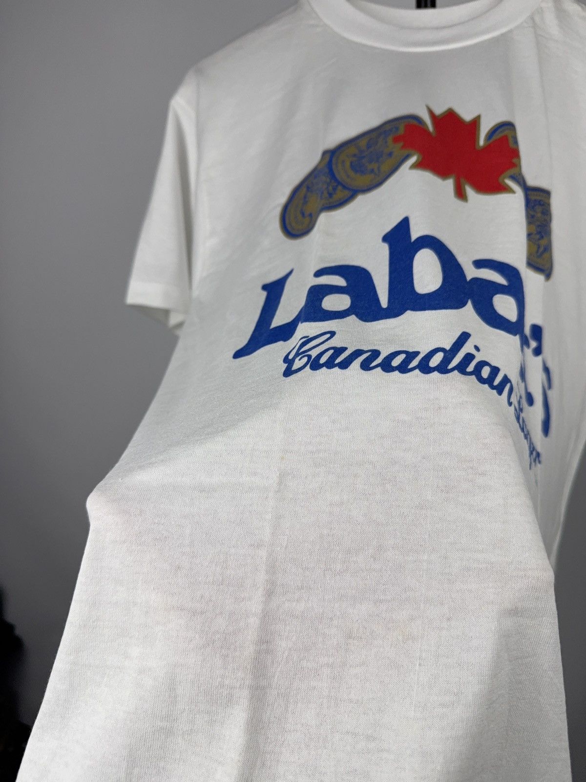 Vintage Vintage 90s Labatt’s Canadian Lager Tee Screen Stars Best L Size US L / EU 52-54 / 3 - 4 Thumbnail