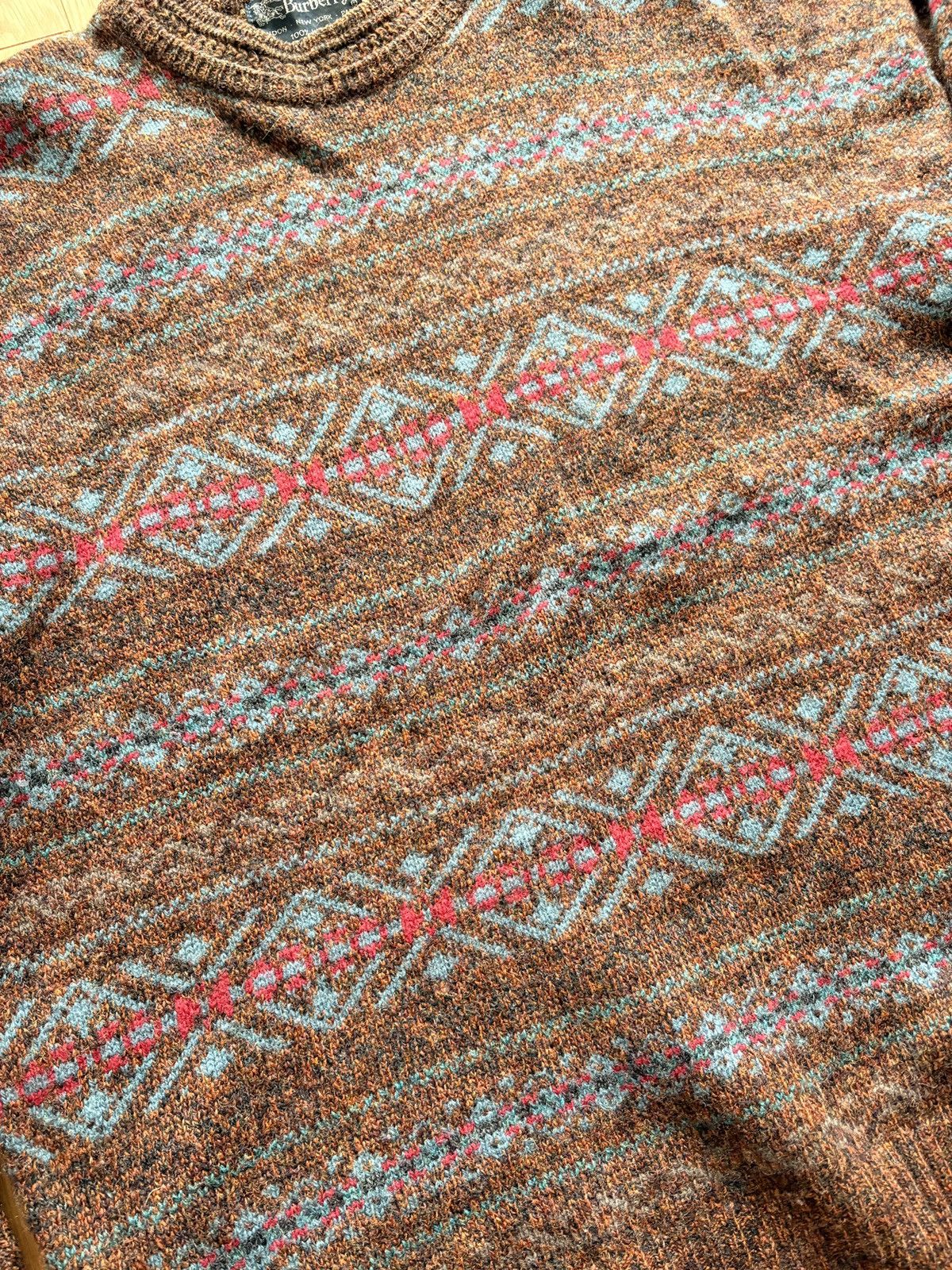 Burberry Vintage 1980s Burberry’s Sweater Size US L / EU 52-54 / 3 - 4 Thumbnail