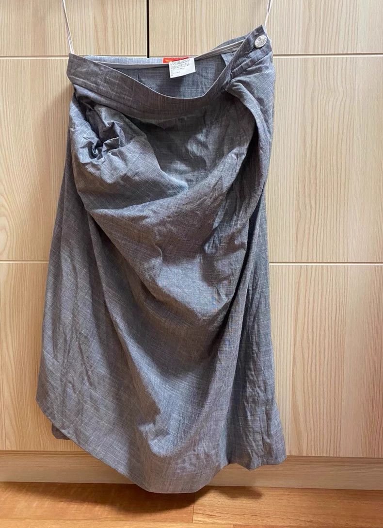 Vivienne Westwood Vivienne Westwood Gray Asymmetric Skirt - dmc Size US 38 / EU 54 - 1 Thumbnail