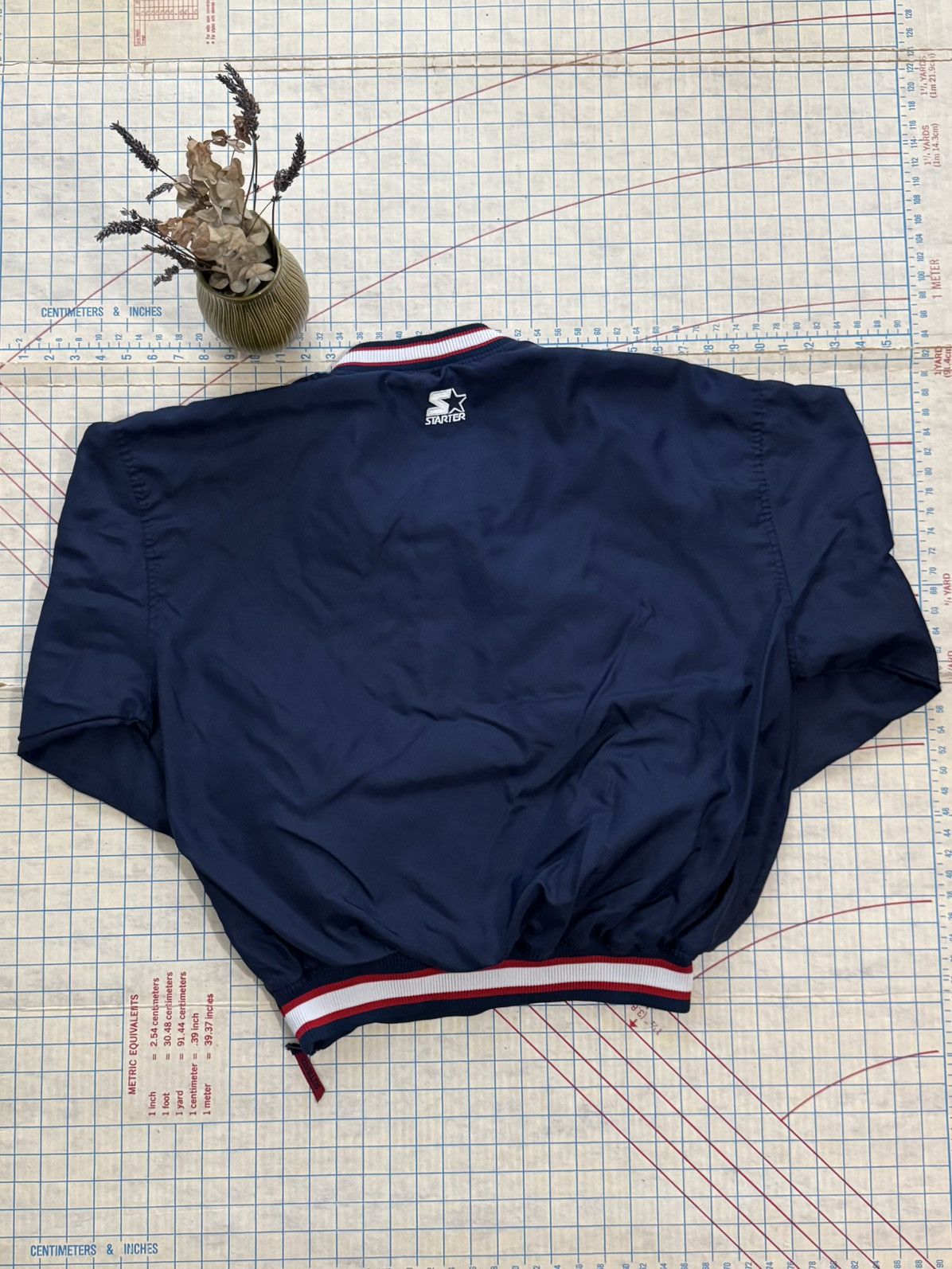 Starter Vintage Starter USA Basketball Pull Over Jacket Size Large Size US L / EU 52-54 / 3 - 10 Thumbnail