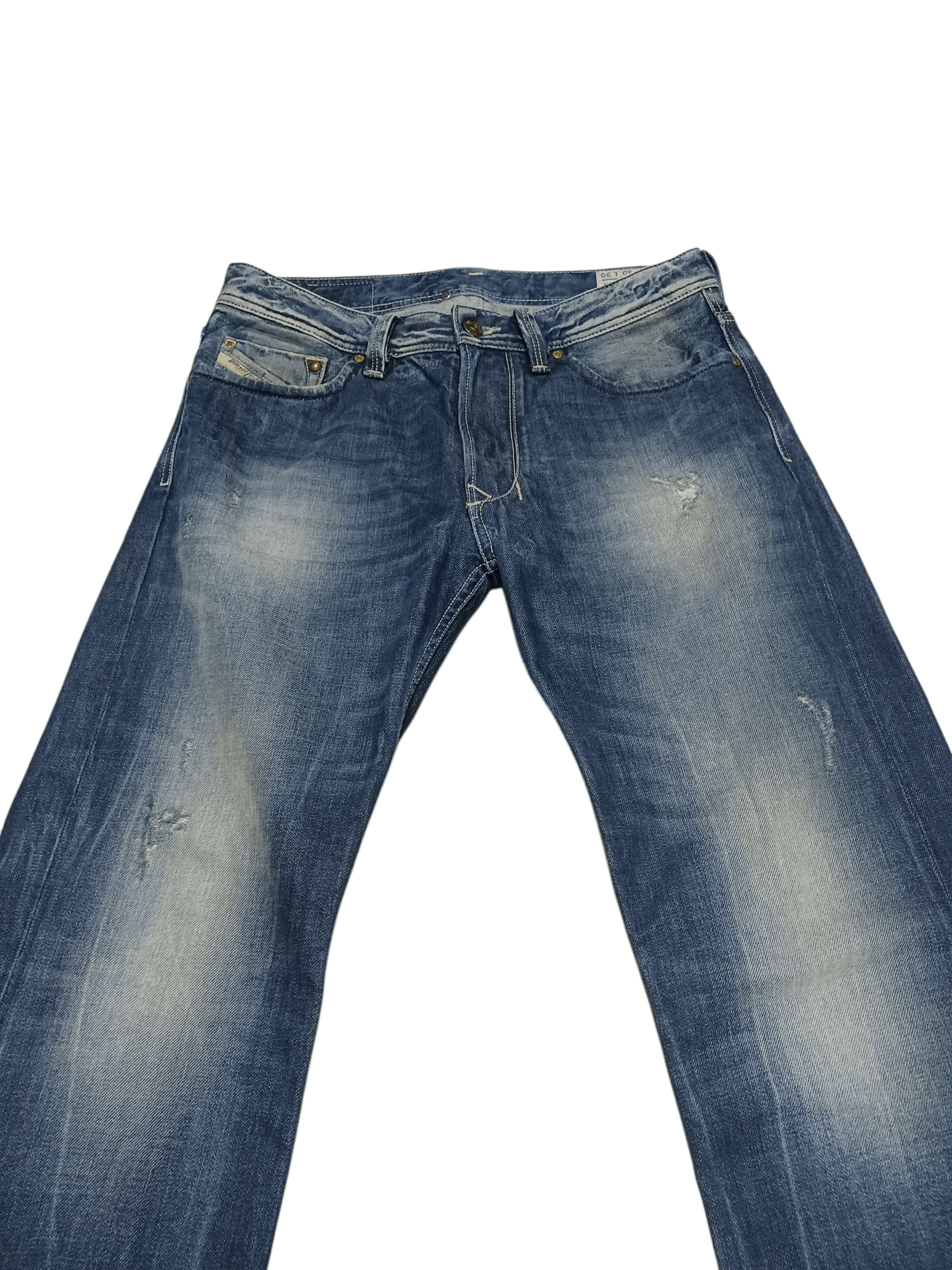 Diesel DIESEL DISTRESSED LARKEE W30 L30 JEANS DENIM Size US 30 / EU 46 - 2 Thumbnail