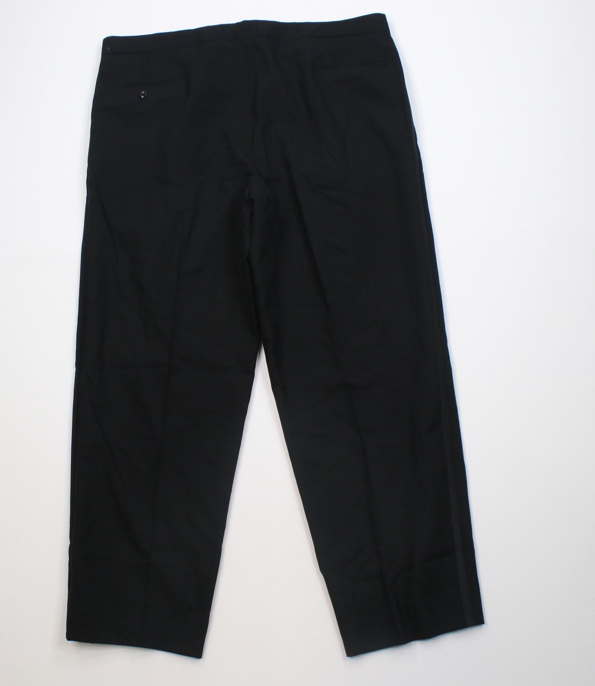 Vintage Vintage 70s Streetwear Wide Leg Tuxedo Pants Black USA Size US 40 / EU 56 - 6 Thumbnail
