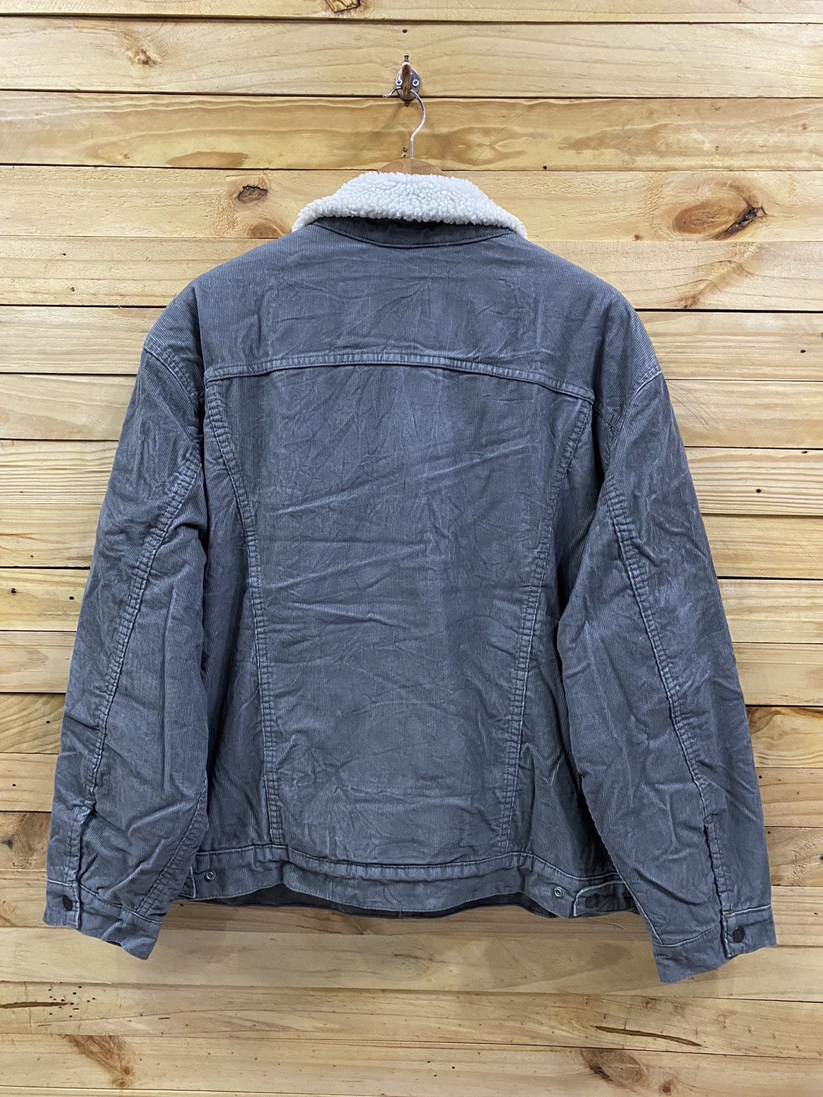 Levi's × Levi's Vintage Clothing LEVI’S corduroy sherpa collar trucker jacket Size US XXL / EU 58 / 5 - 2 Thumbnail