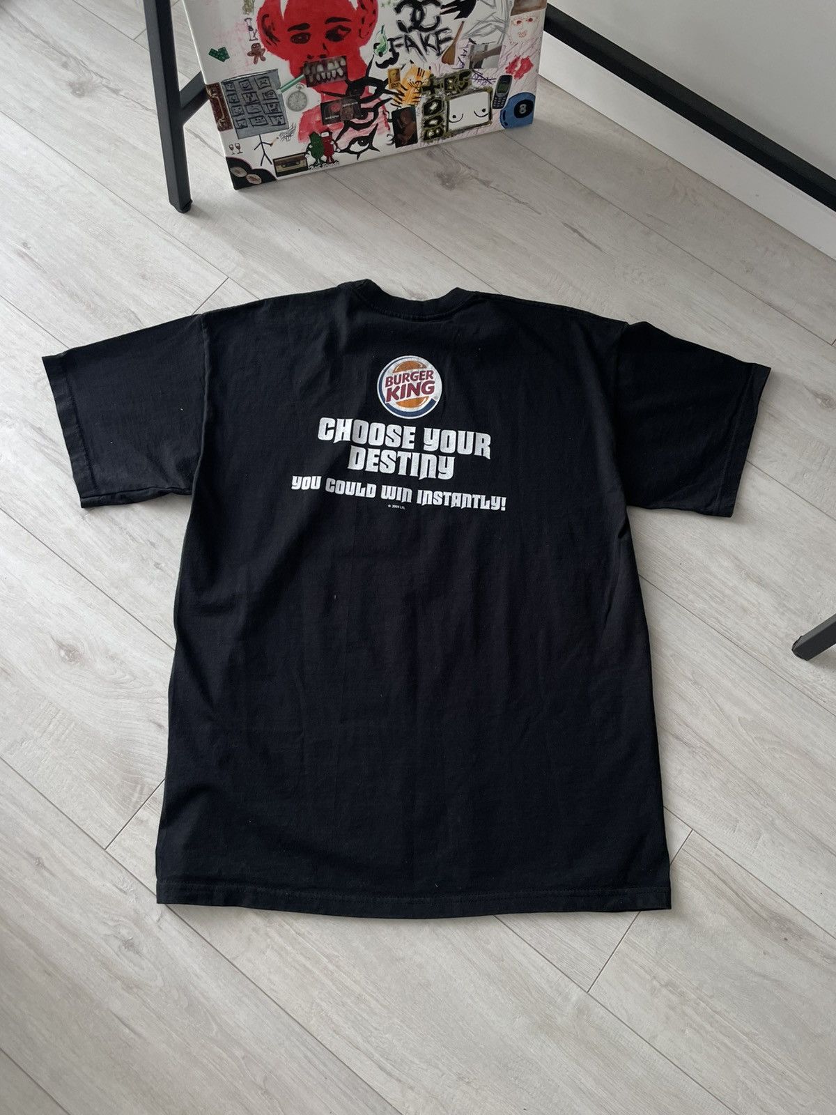 Star Wars Vintage 2005 Star Wars Episode Burger King Promo T-Shirt Size US L / EU 52-54 / 3 - 2 Thumbnail