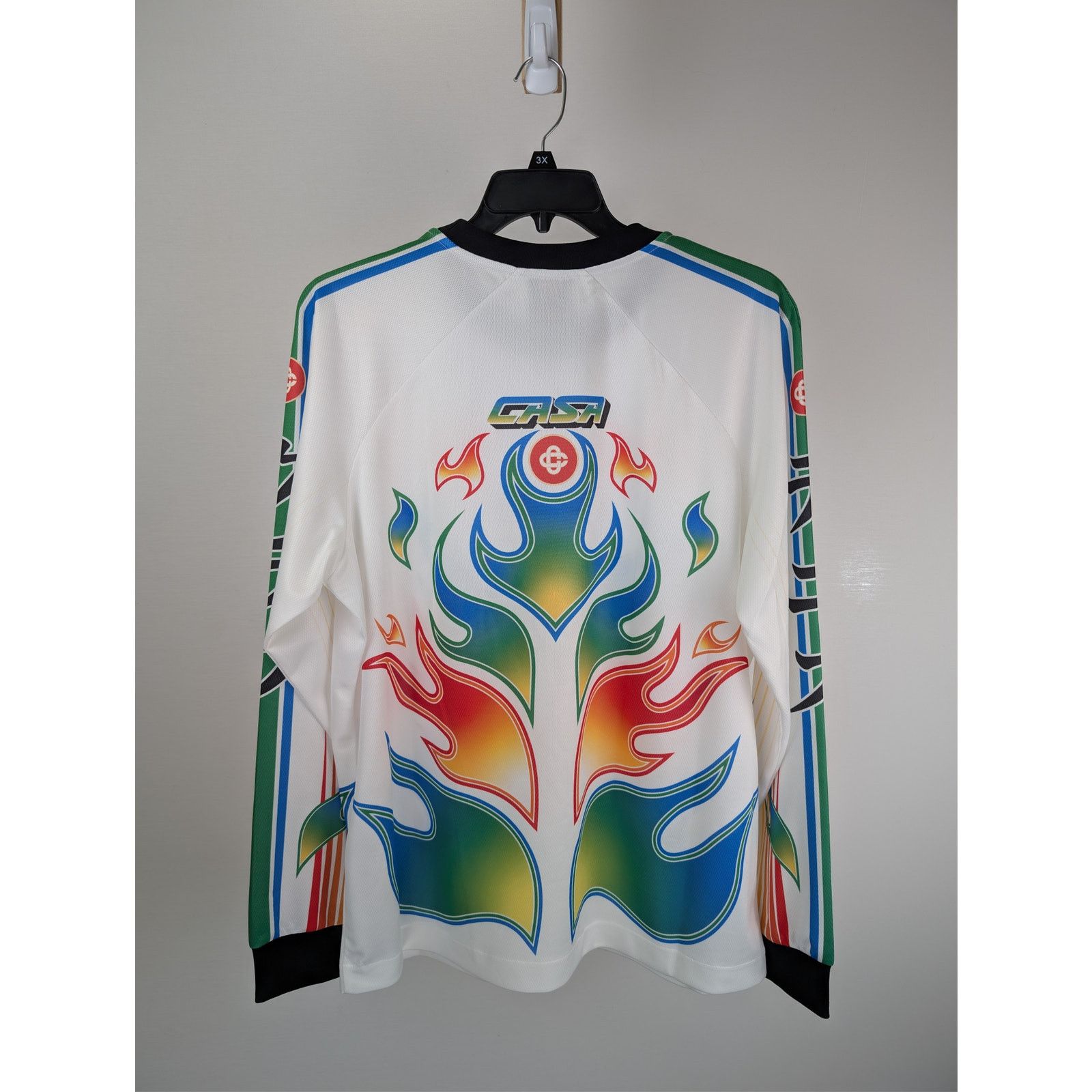 Casablanca o1rshd1 Sleeve Football Tee Perforated Jersey Sweatshirt Size US XL / EU 56 / 4 - 9 Thumbnail