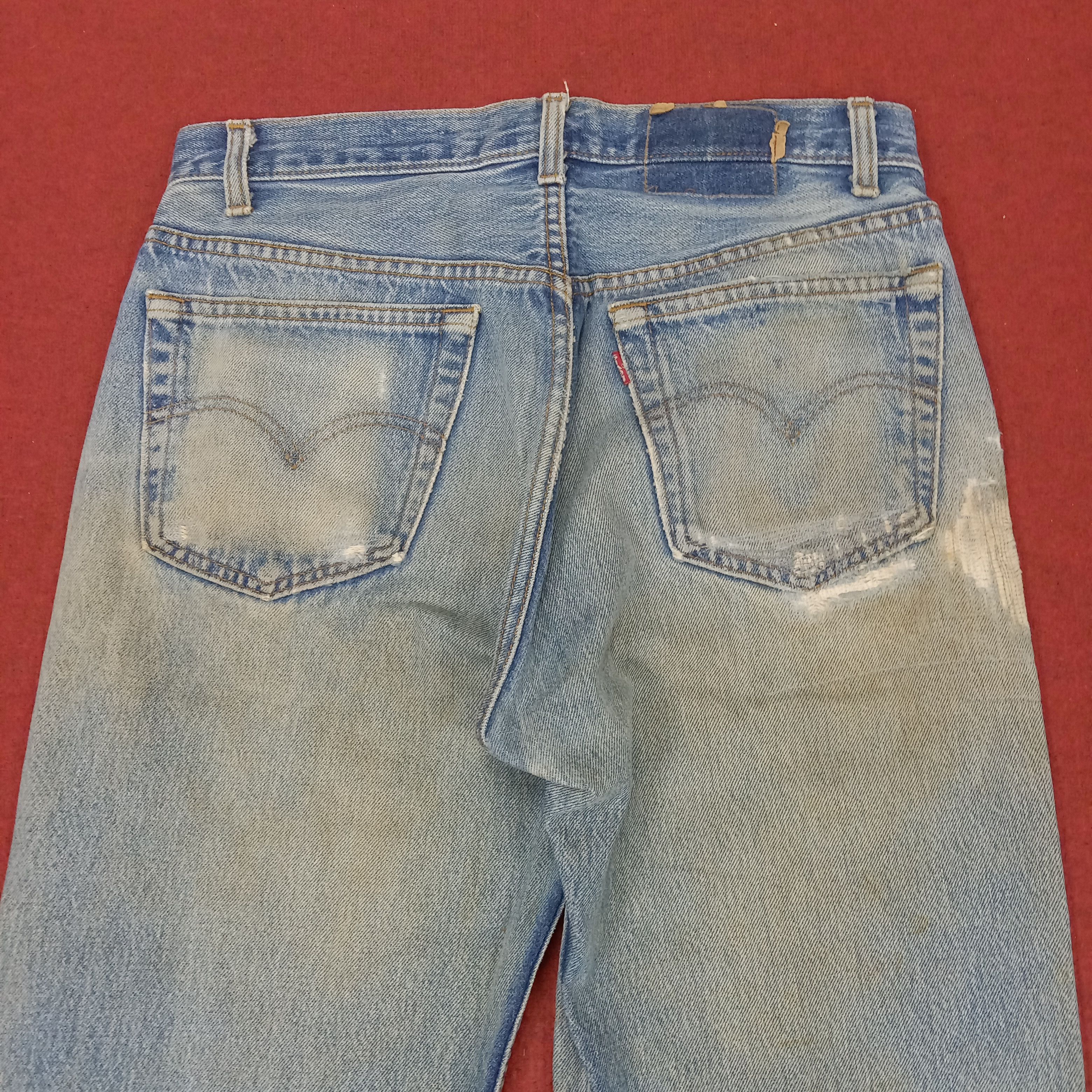 Levi's × Vintage Levis Distressed Jeans Daily Streetwear Style Size US 30 / EU 46 - 5 Thumbnail