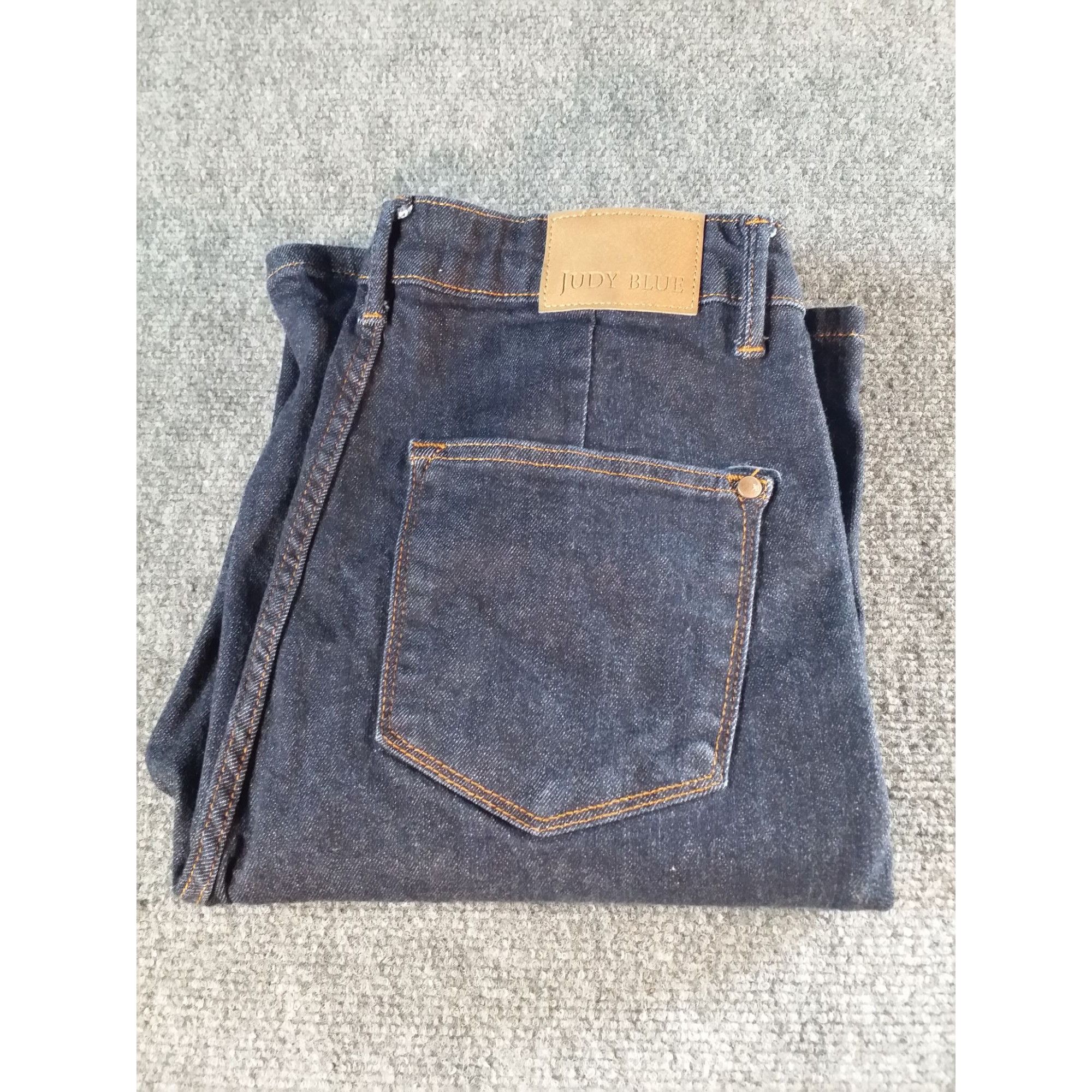 Judy Blue Judy Blue Darling High Rise Jeans Men Sz 7/28 Wide Leg Front Size 28" / US 6 / IT 42 - 1 Thumbnail