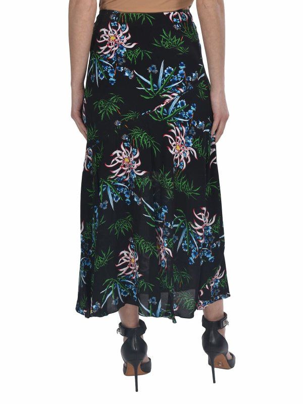 Kenzo o1y1025 Maxi Skirt in Multicolor Size 28" / US 6 / IT 42 - 2 Thumbnail