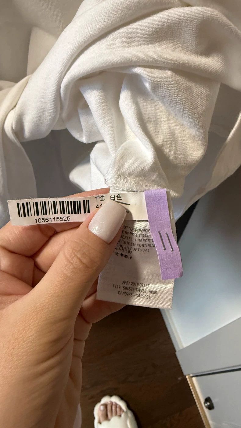Balenciaga Balenciaga Eco-Friendly Short Sleeve T-Shirt, Size L, Whit Size US L / EU 52-54 / 3 - 4 Thumbnail