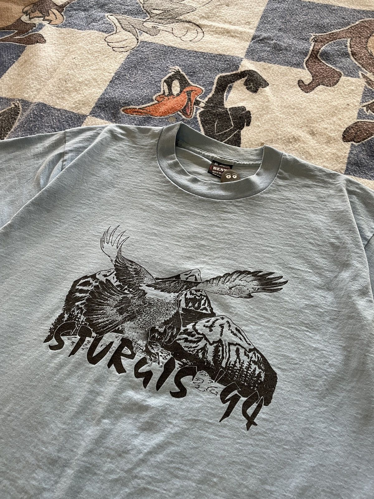 Vintage Vintage sturgis rally tee Size US XL / EU 56 / 4 - 2 Thumbnail