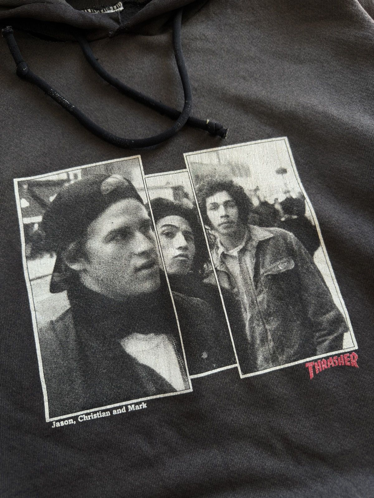 Thrasher Vtg 90s Thrasher Da Boyz : Jason, Christian & Mark Gonzales Size US XXL / EU 58 / 5 - 4 Thumbnail